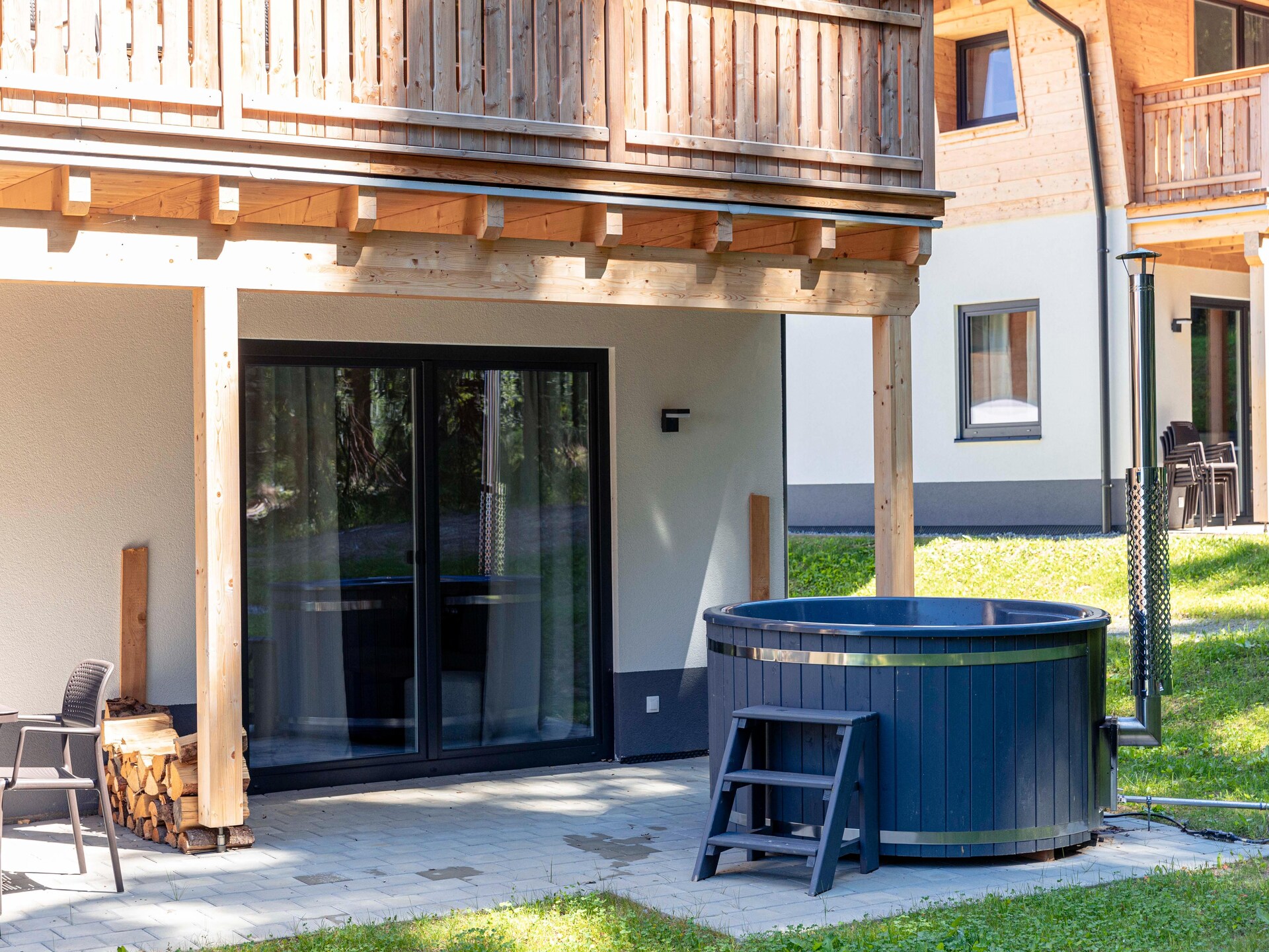 Modern chalet met privé-jacuzzi en sauna aan de golfbaan in St. Englmar - foto 28