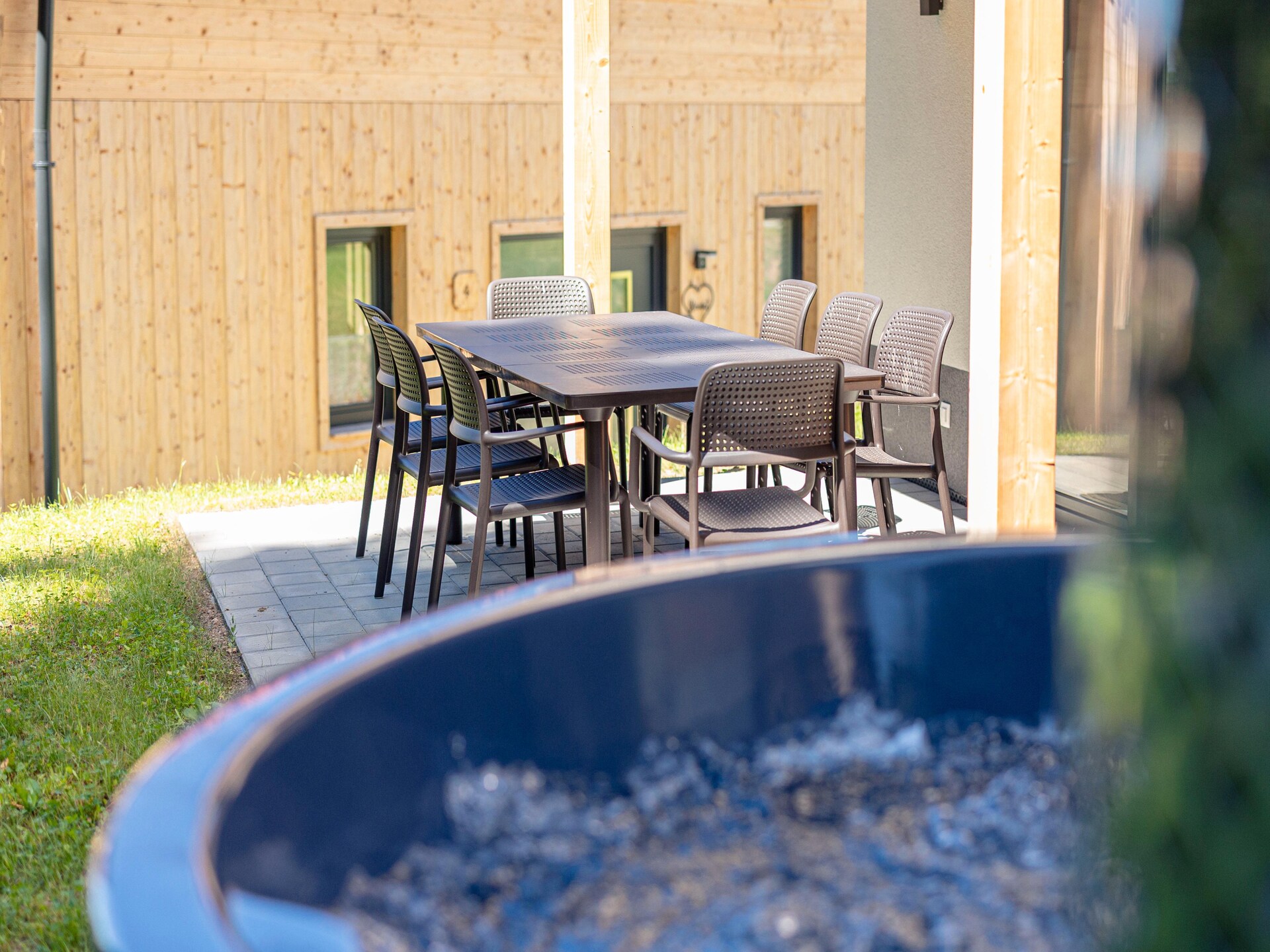 Modern chalet met privé-jacuzzi en sauna aan de golfbaan in St. Englmar - foto 26