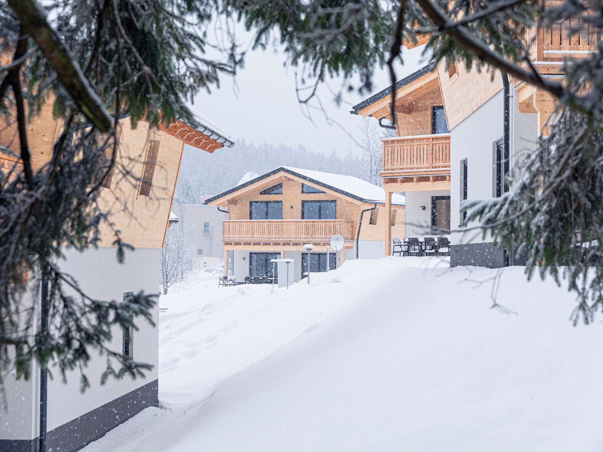 Ruim chalet voor 8 met privésauna en jacuzzi aan de golfbaan in St. Englmar - foto 9