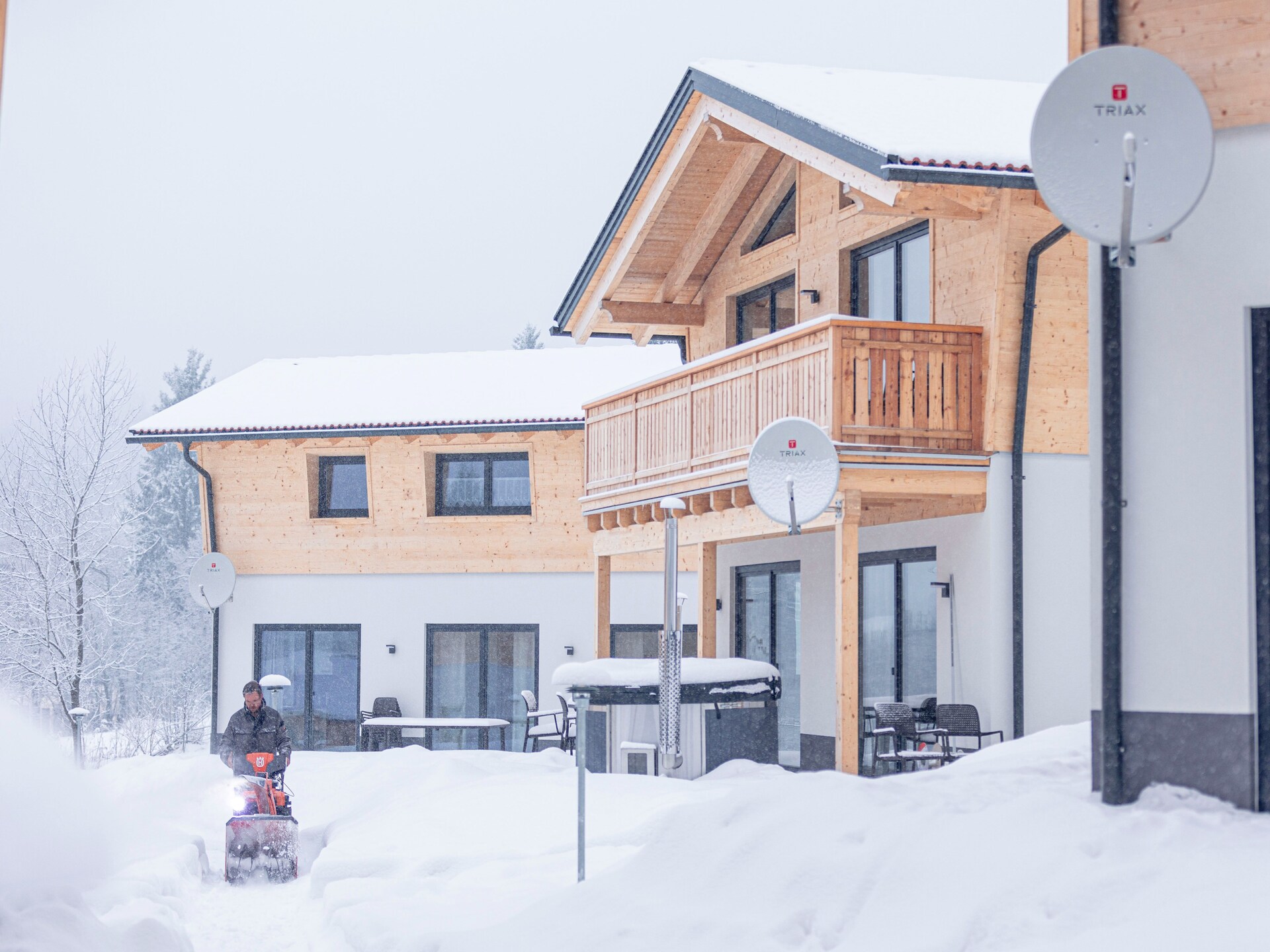 Ruim chalet voor 8 met privésauna en jacuzzi aan de golfbaan in St. Englmar - foto 11