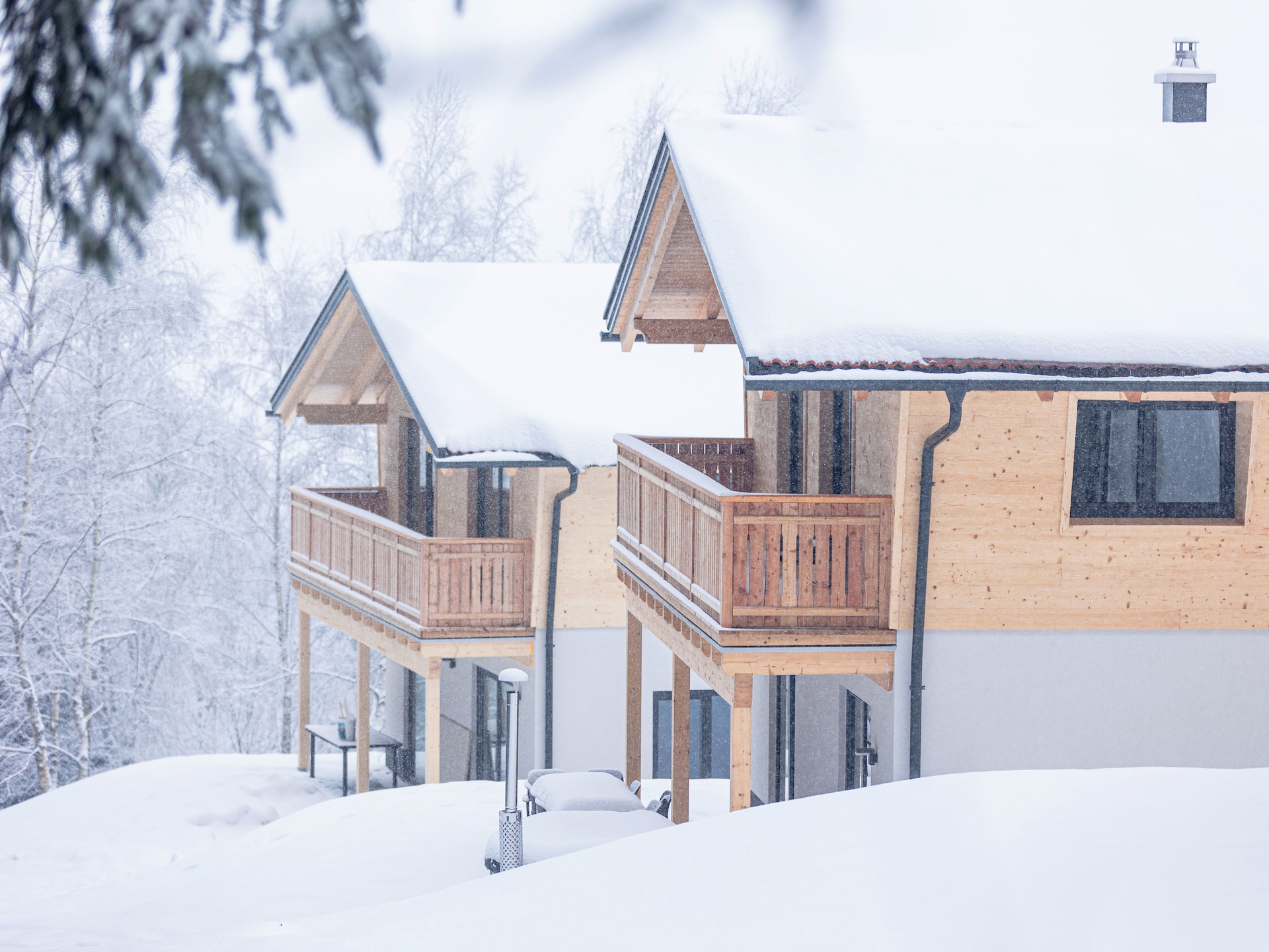 Ruim chalet voor 8 met privésauna en jacuzzi aan de golfbaan in St. Englmar - foto 12