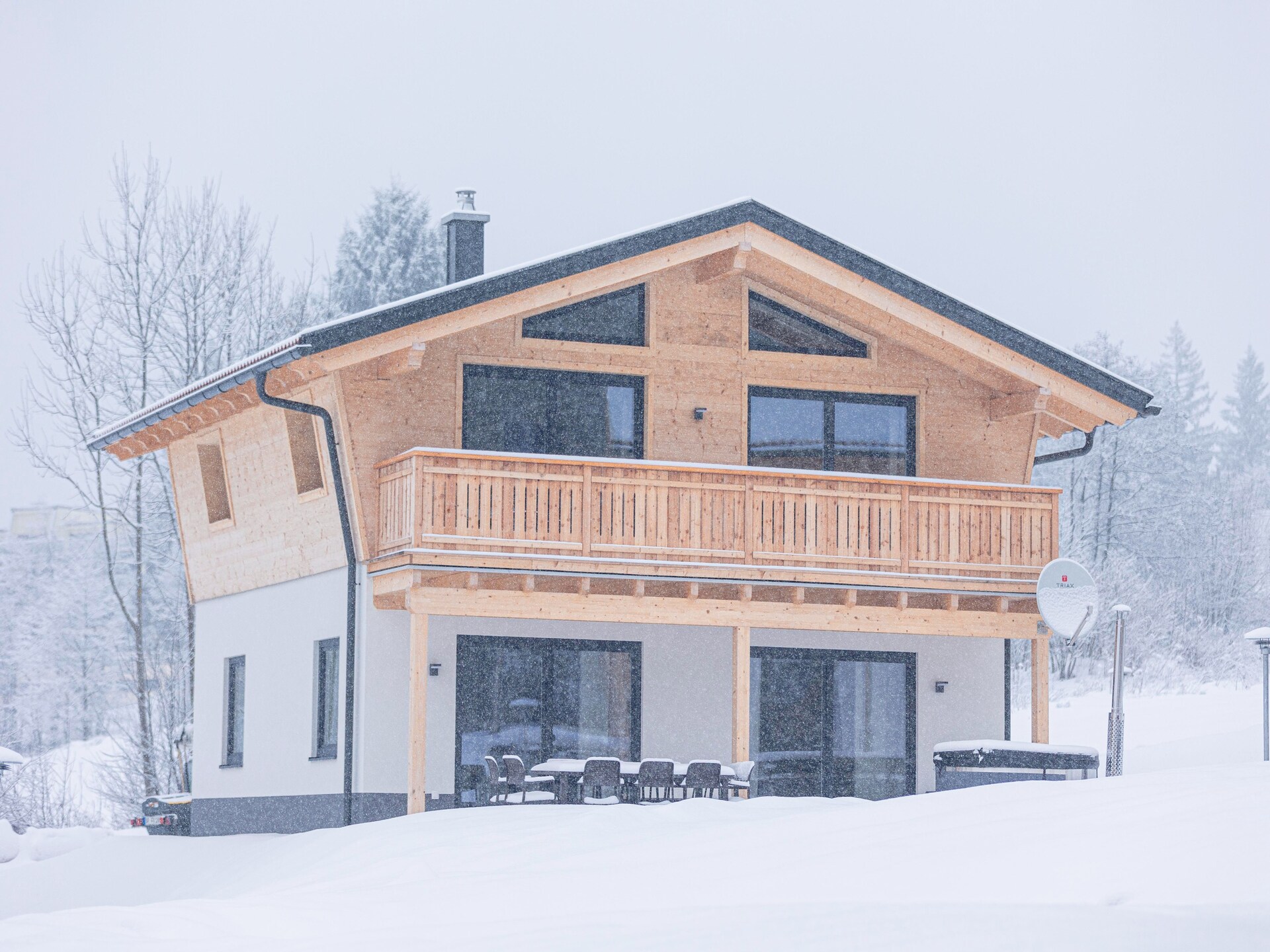 Ruim chalet voor 8 met privésauna en jacuzzi aan de golfbaan in St. Englmar - foto 13