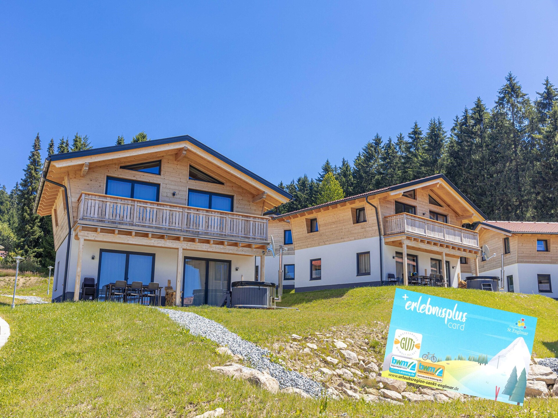 Ruim chalet voor 8 met privésauna en jacuzzi aan de golfbaan in St. Englmar - foto 6