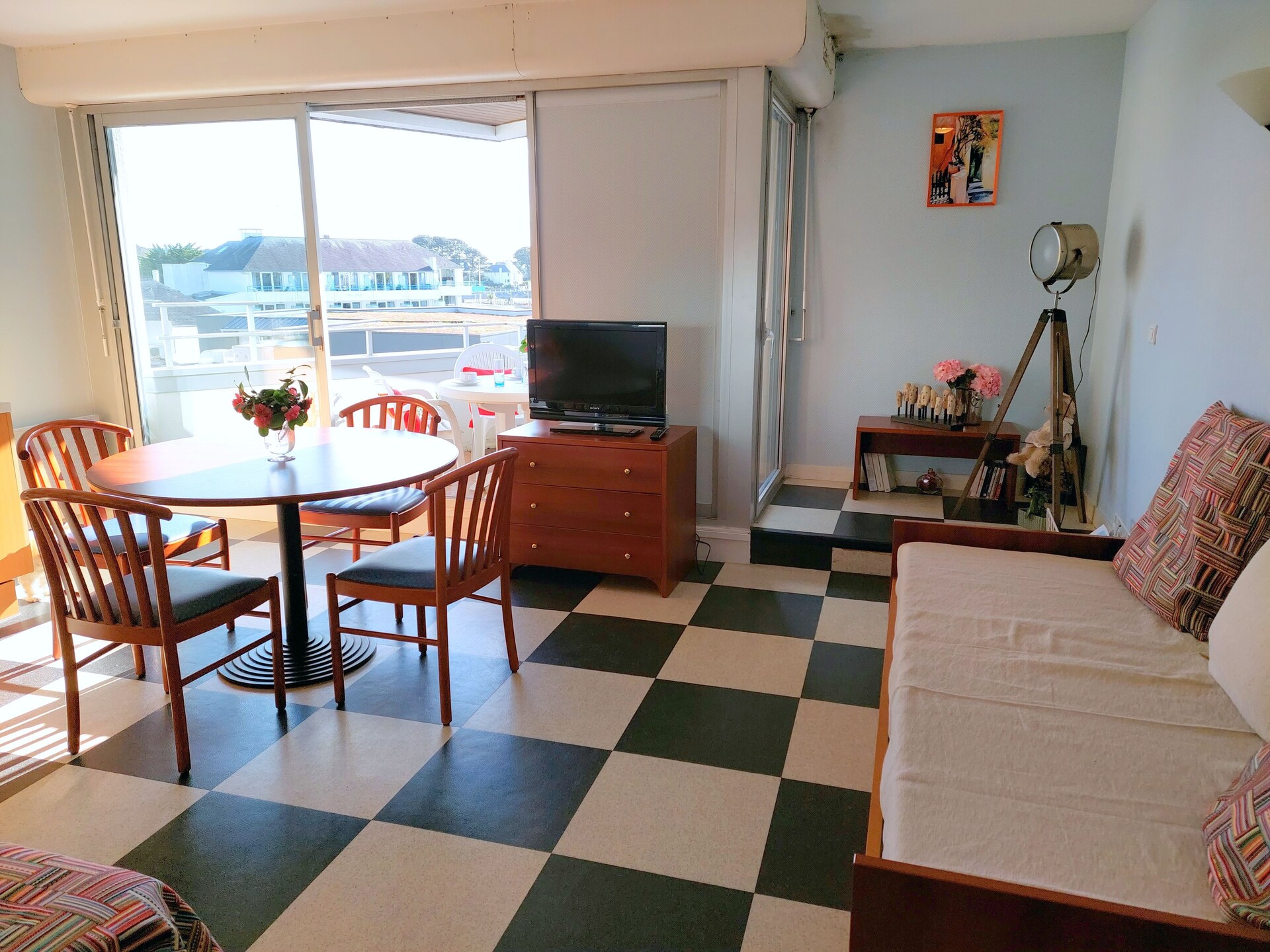 Aan het strand: Comfortabel appartement in Benodet voor 3 personen - foto 1