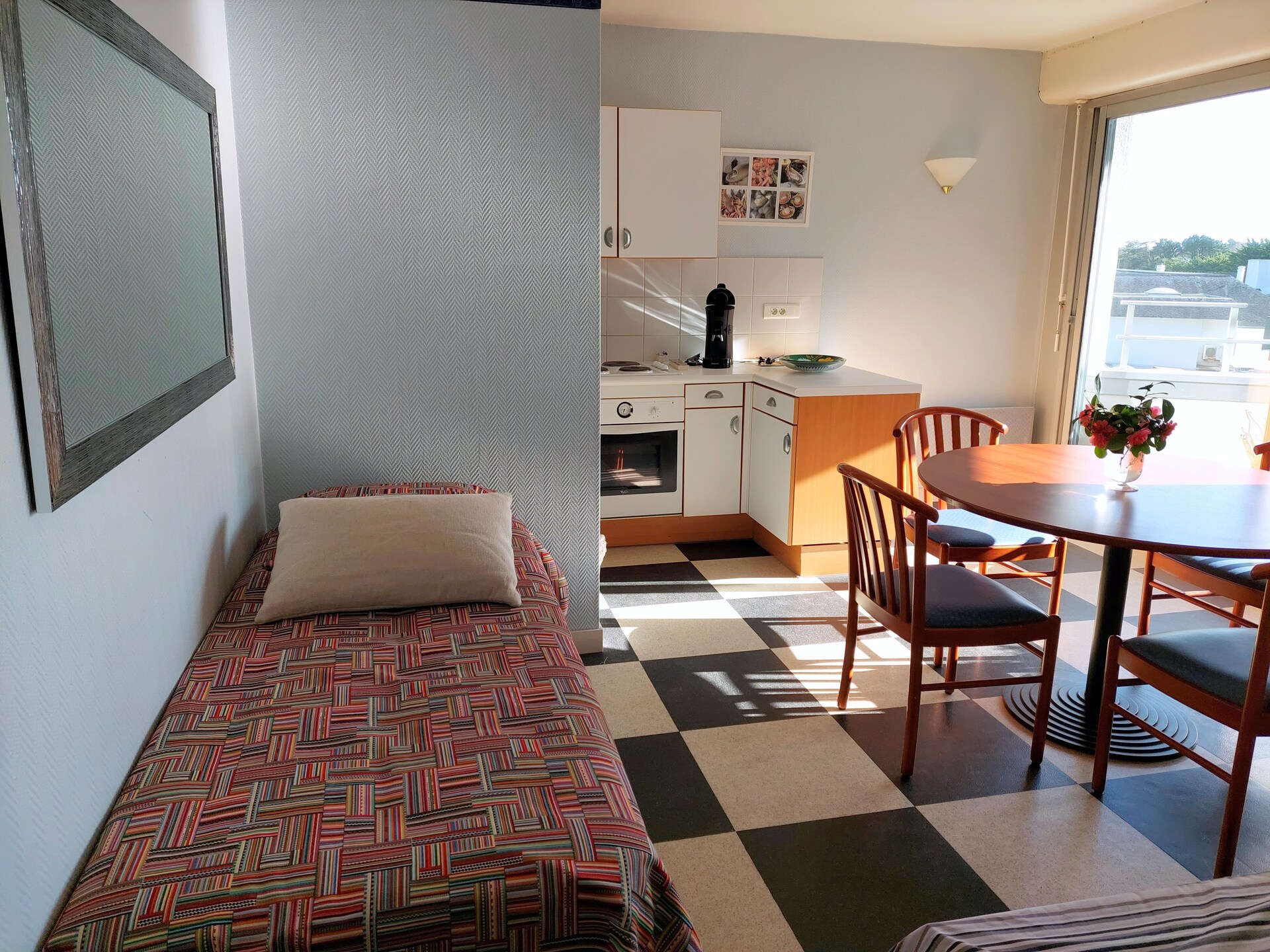 Aan het strand: Comfortabel appartement in Benodet voor 3 personen - foto 7