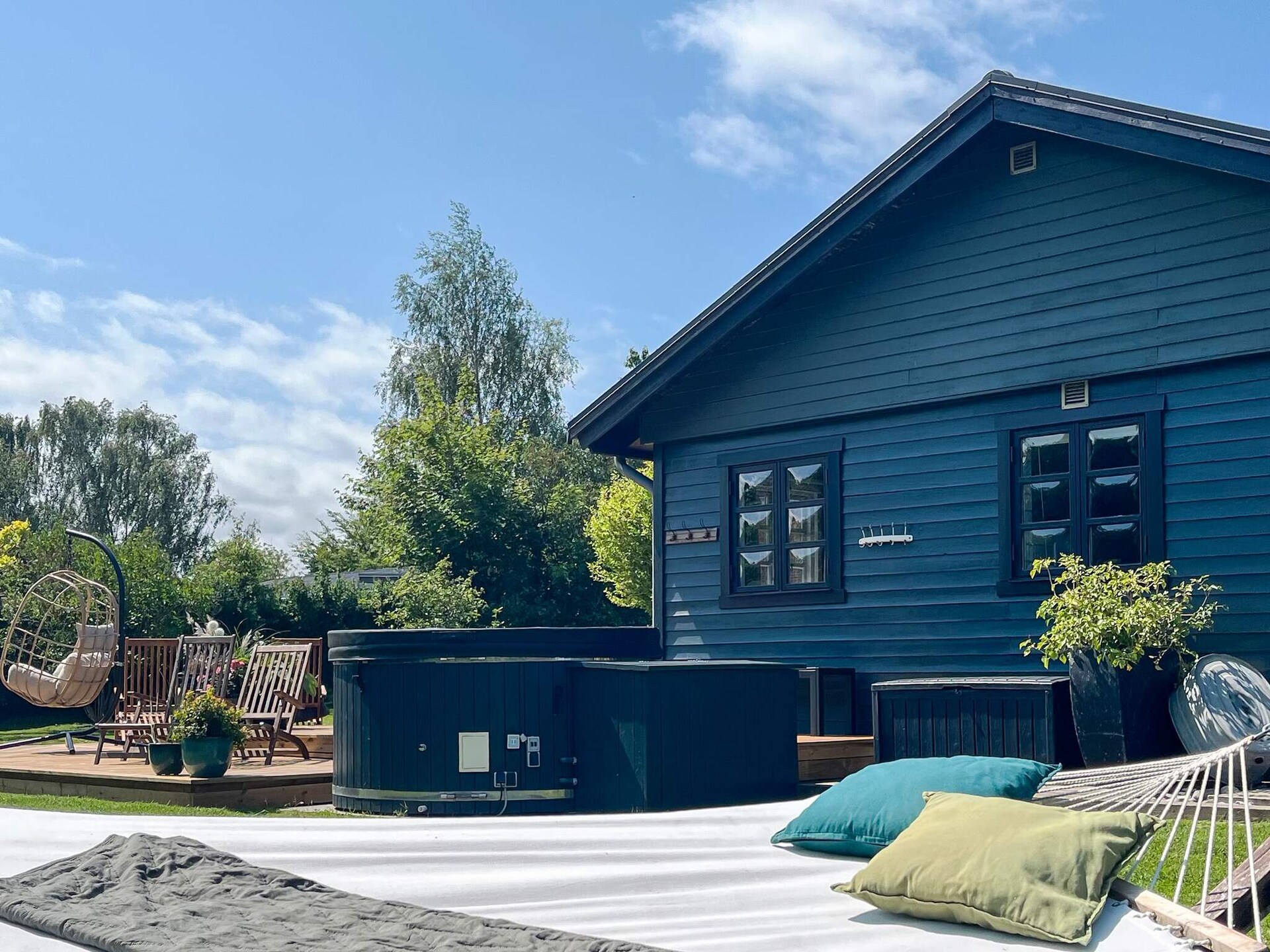 Vrijstaand vakantiehuis bij Gilleleje met houtgestookte badton voor 8 personen - foto 43