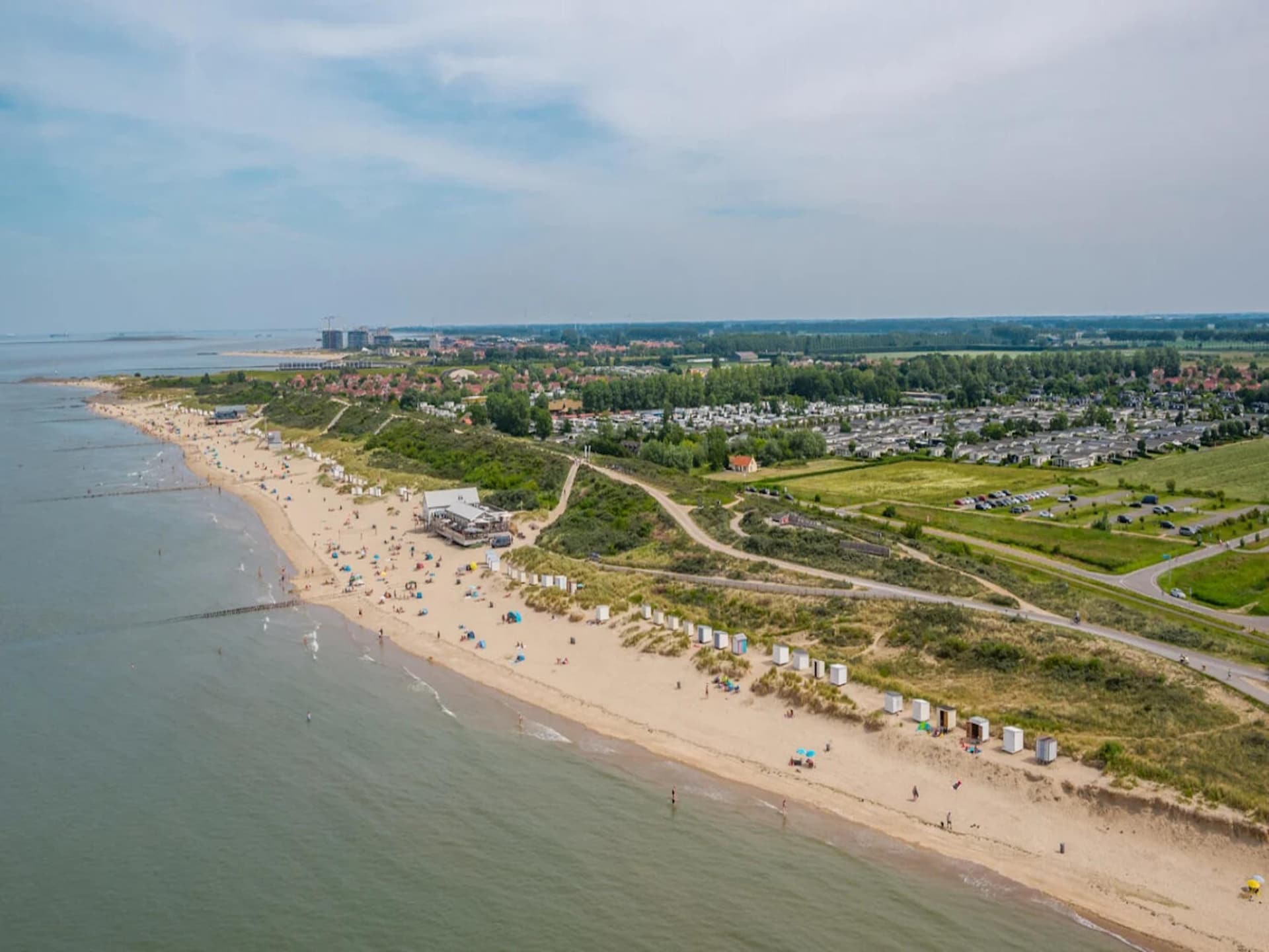 Vrijstaand chalet op 600m van strand in Breskens - foto 35