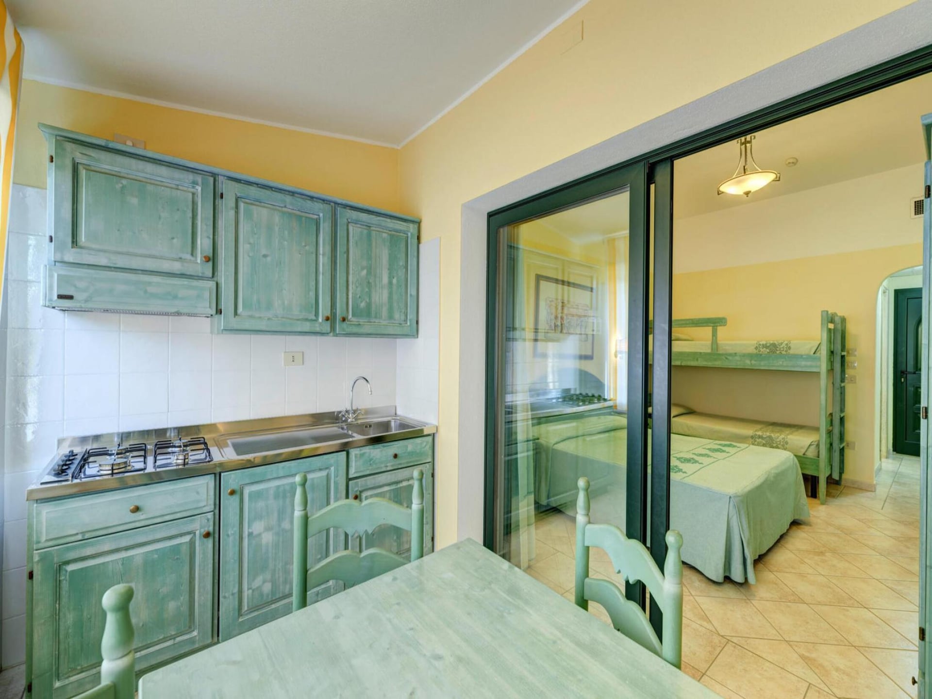 Knus appartement voor 3 bij strand Orosei met zwembad - foto 4