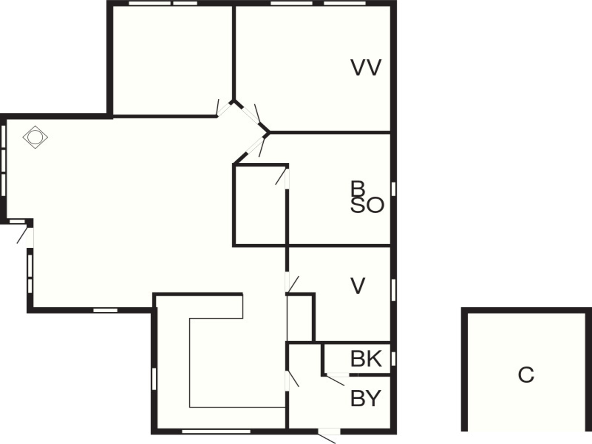 Sfeervol vakantiehuis in Asaa met sauna en whirlpool voor 6 personen - foto 70