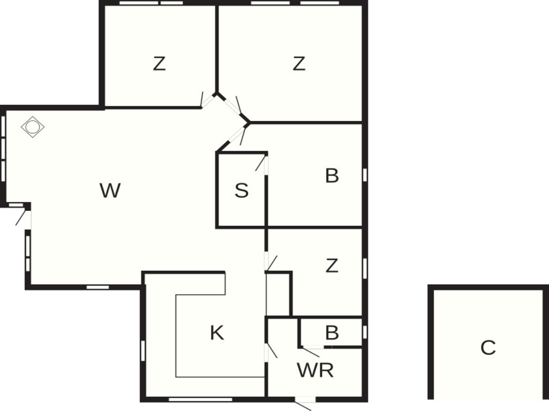 Sfeervol vakantiehuis in Asaa met sauna en whirlpool voor 6 personen - foto 71