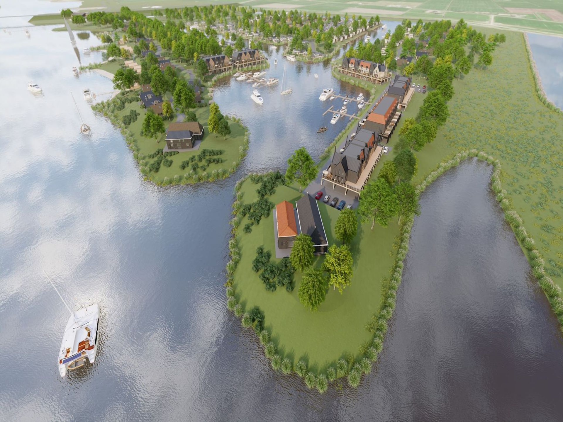 Aan het meer: Comfortabel chalet Berkel 4 in Kampen - foto 14