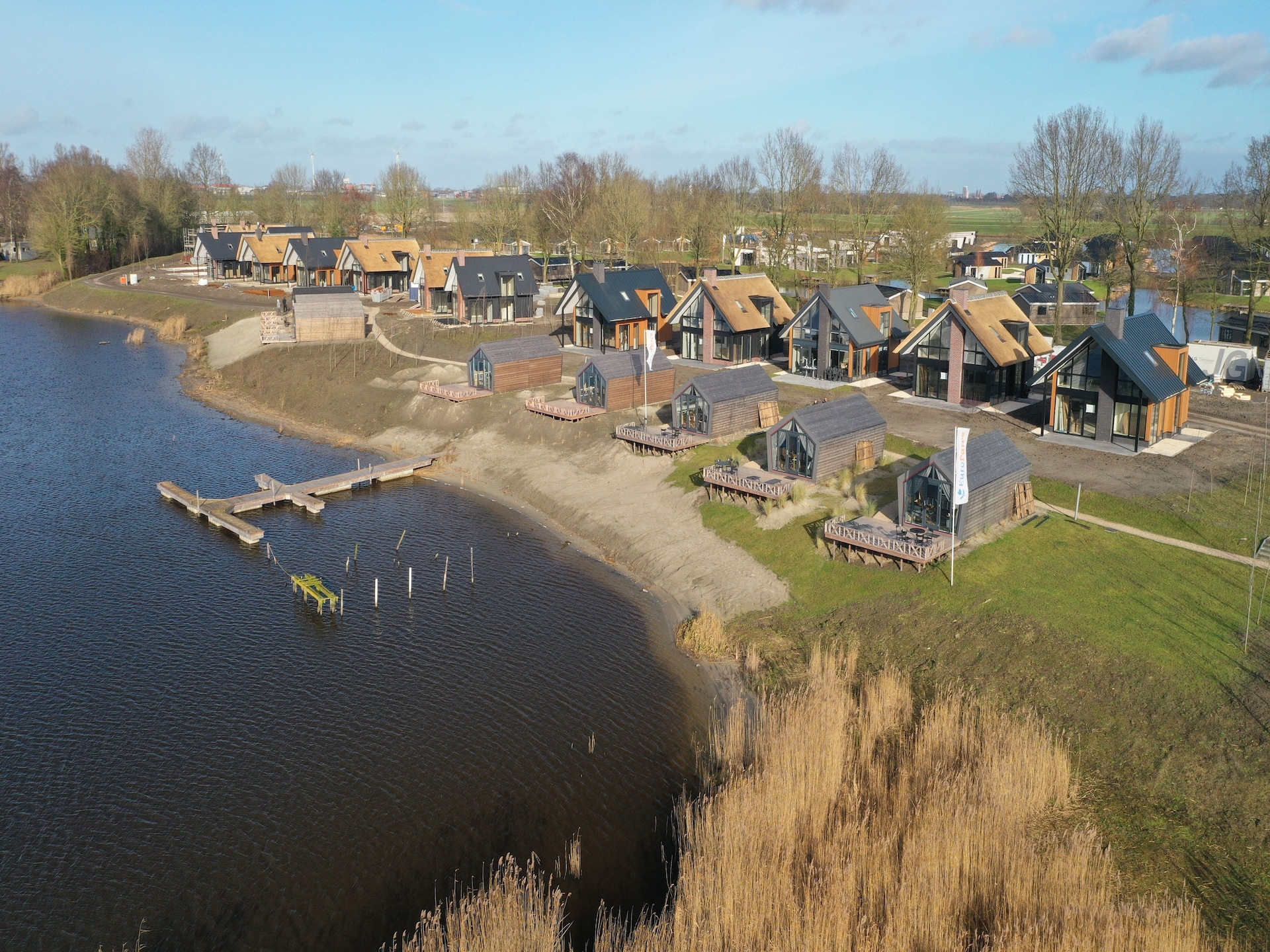 4-persoons chalet aan het meer in Kampen - foto 26
