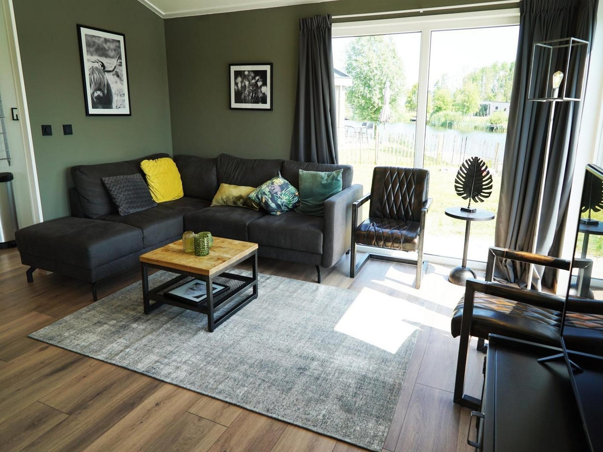 6-persoons chalet direct aan het meer in Kampen - foto 2