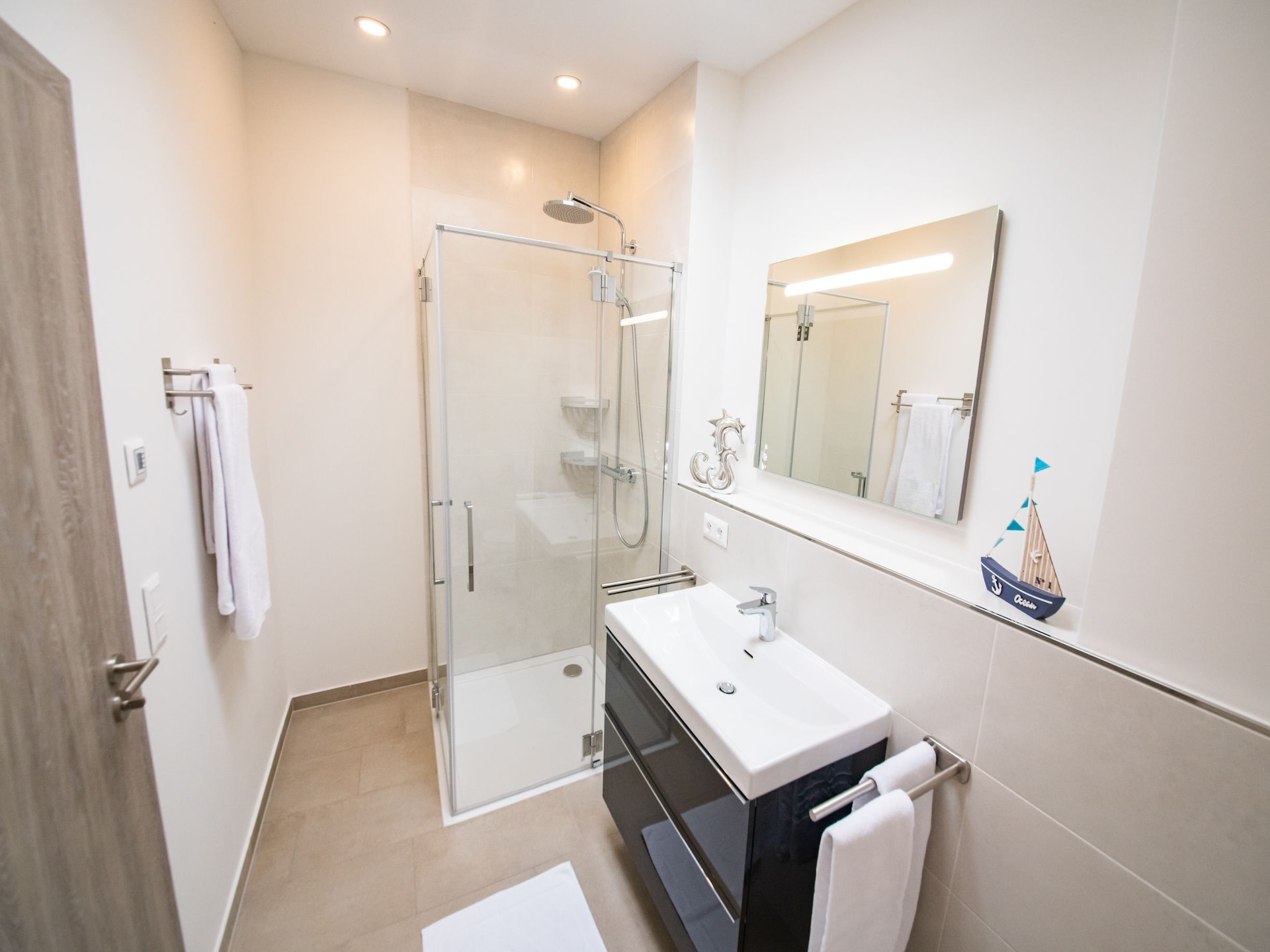 Op 750 m van zee: Modern vakantiehuis voor 3 personen in Damp - foto 16