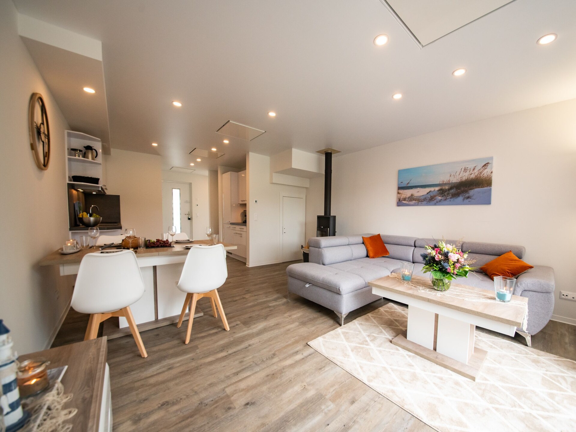 Modern vakantiehuis voor 3 personen bij het strand van Damp - foto 8