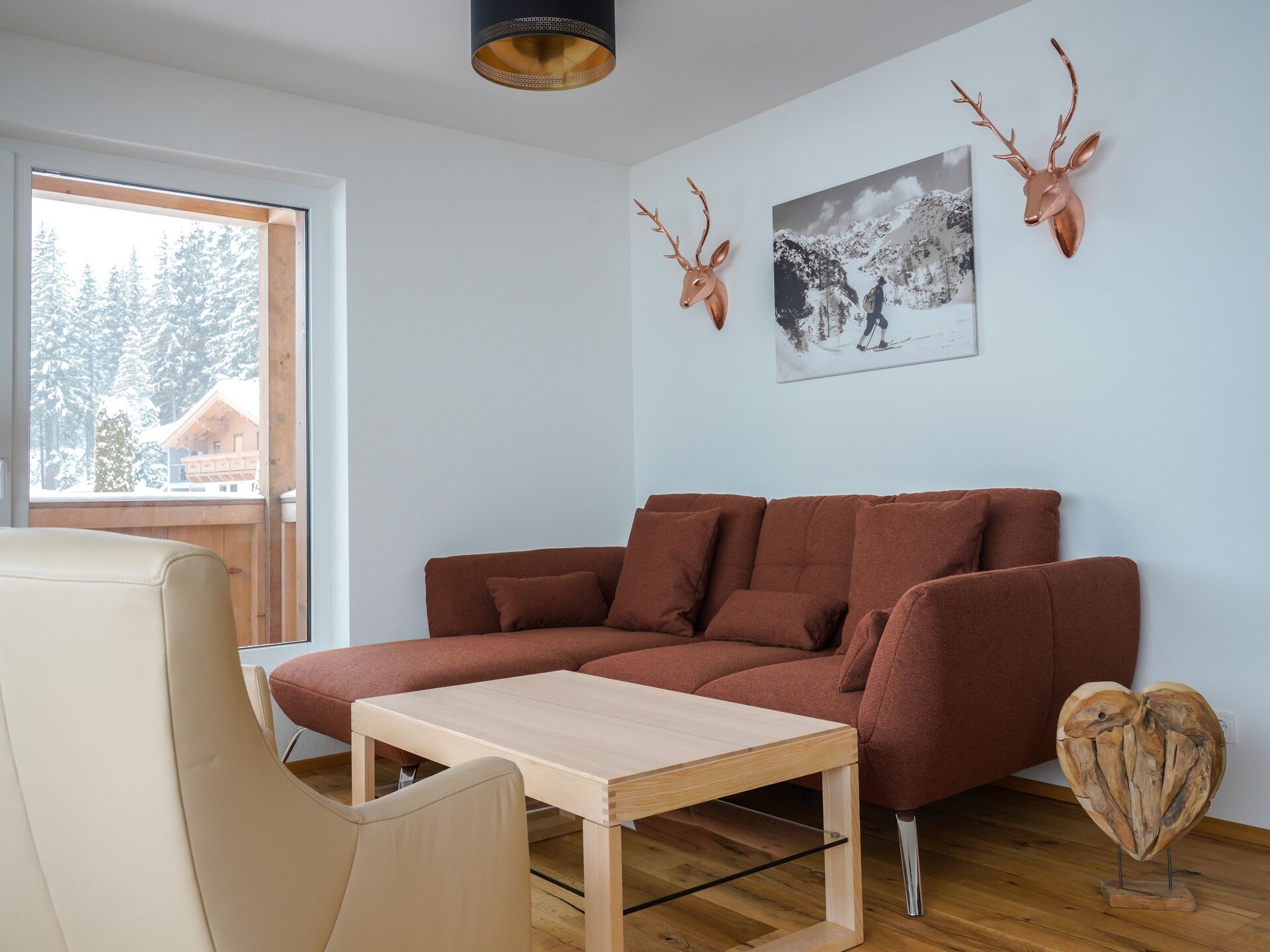 Ruim appartement voor 8 personen bij Kitzbühel met wellness en bergzicht - foto 7