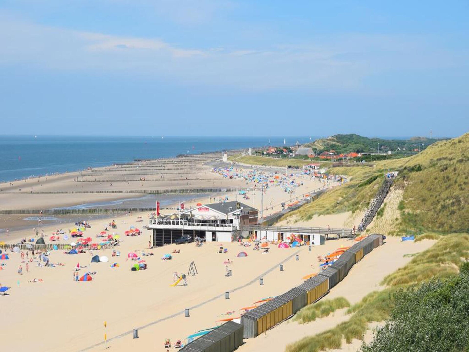 Strandappartement met twee balkons op loopafstand van zee in Zoutelande - foto 35