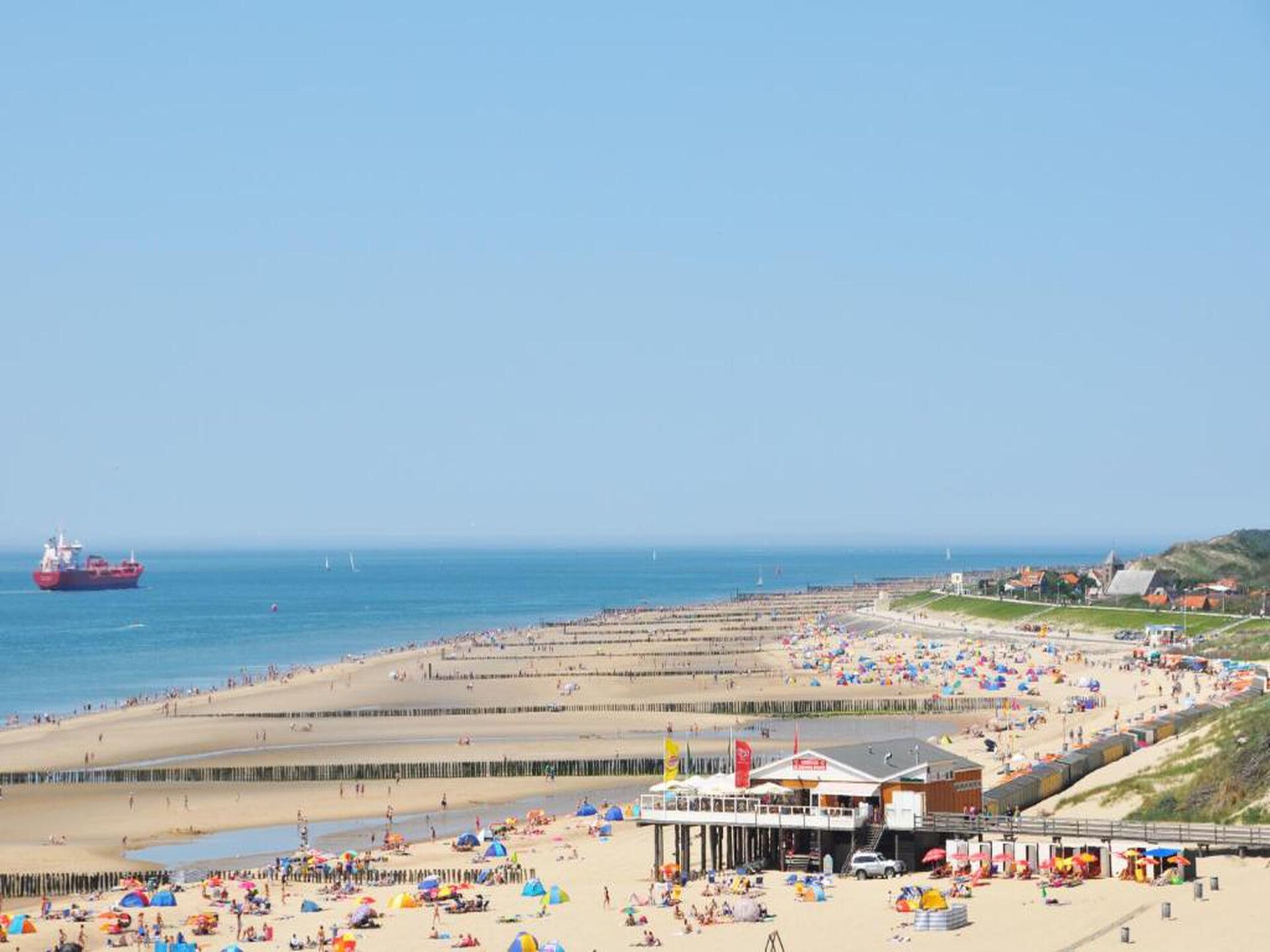 Strandappartement met twee balkons op loopafstand van zee in Zoutelande - foto 34