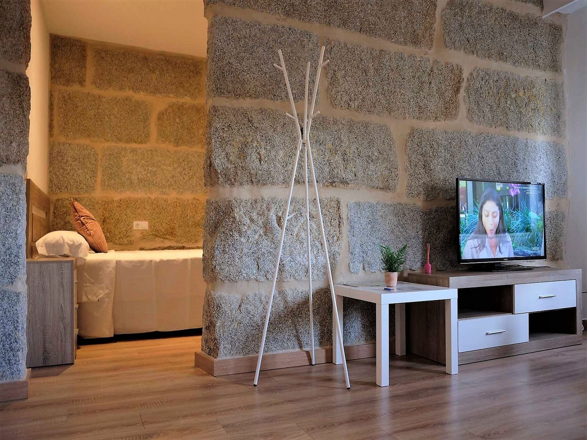 Licht appartement Villa Trabazos Abellas in het centrum van Ourense · 2 slk - foto 11