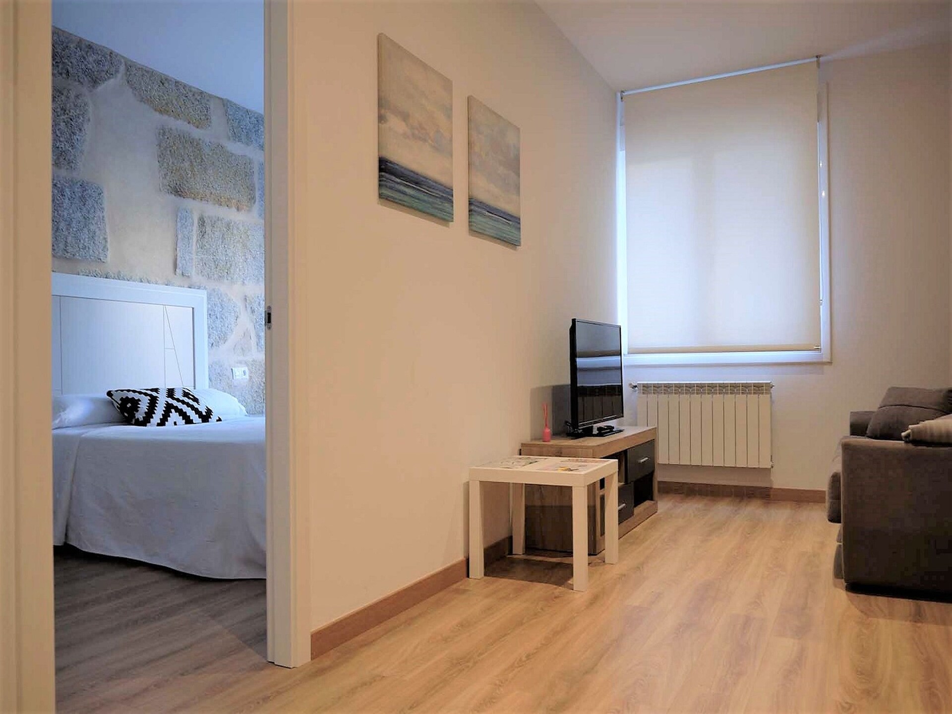 Licht appartement Villa Trabazos Abellas in het centrum van Ourense - foto 9