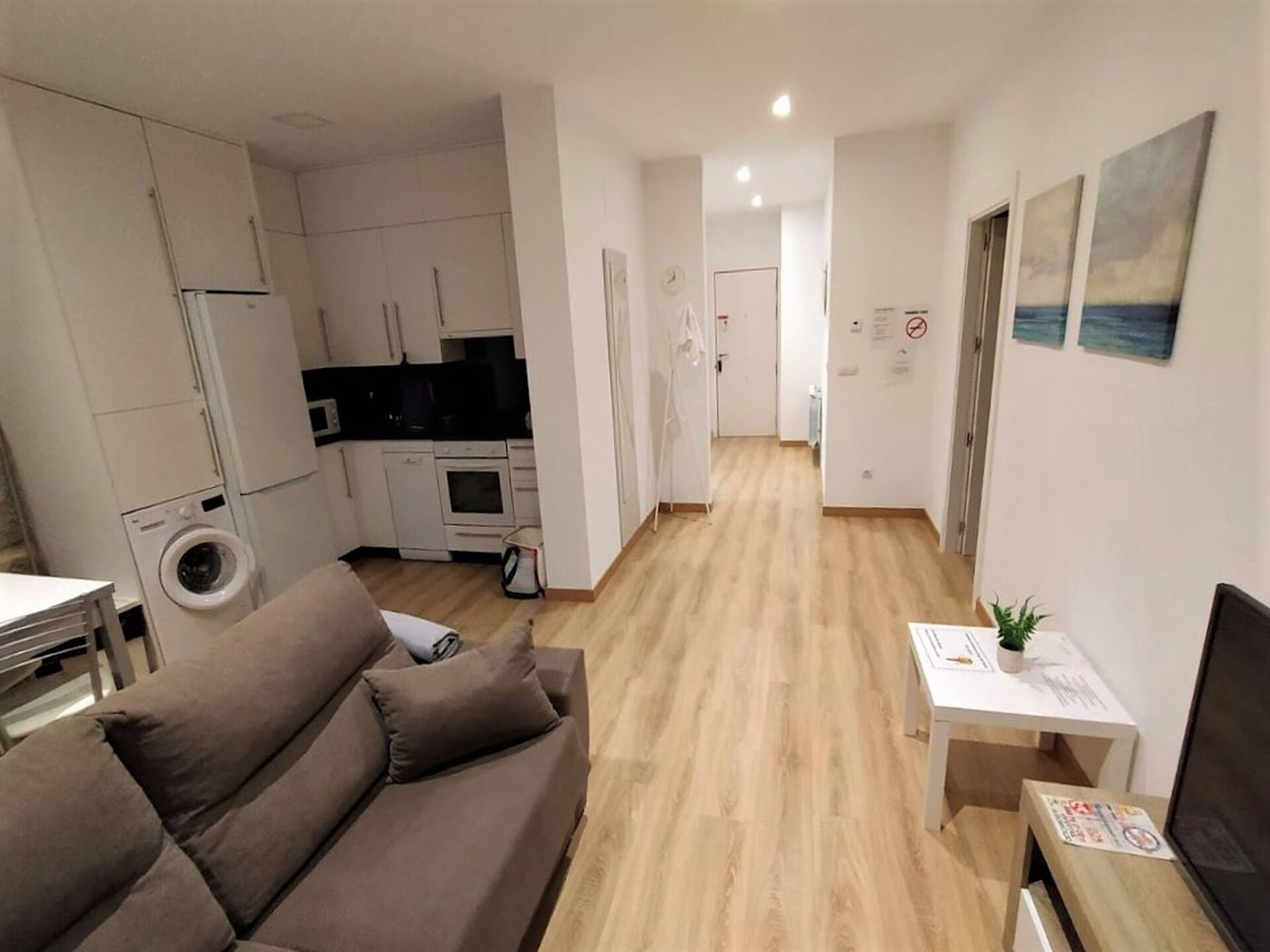 Licht appartement Villa Trabazos Abellas in het centrum van Ourense - foto 1