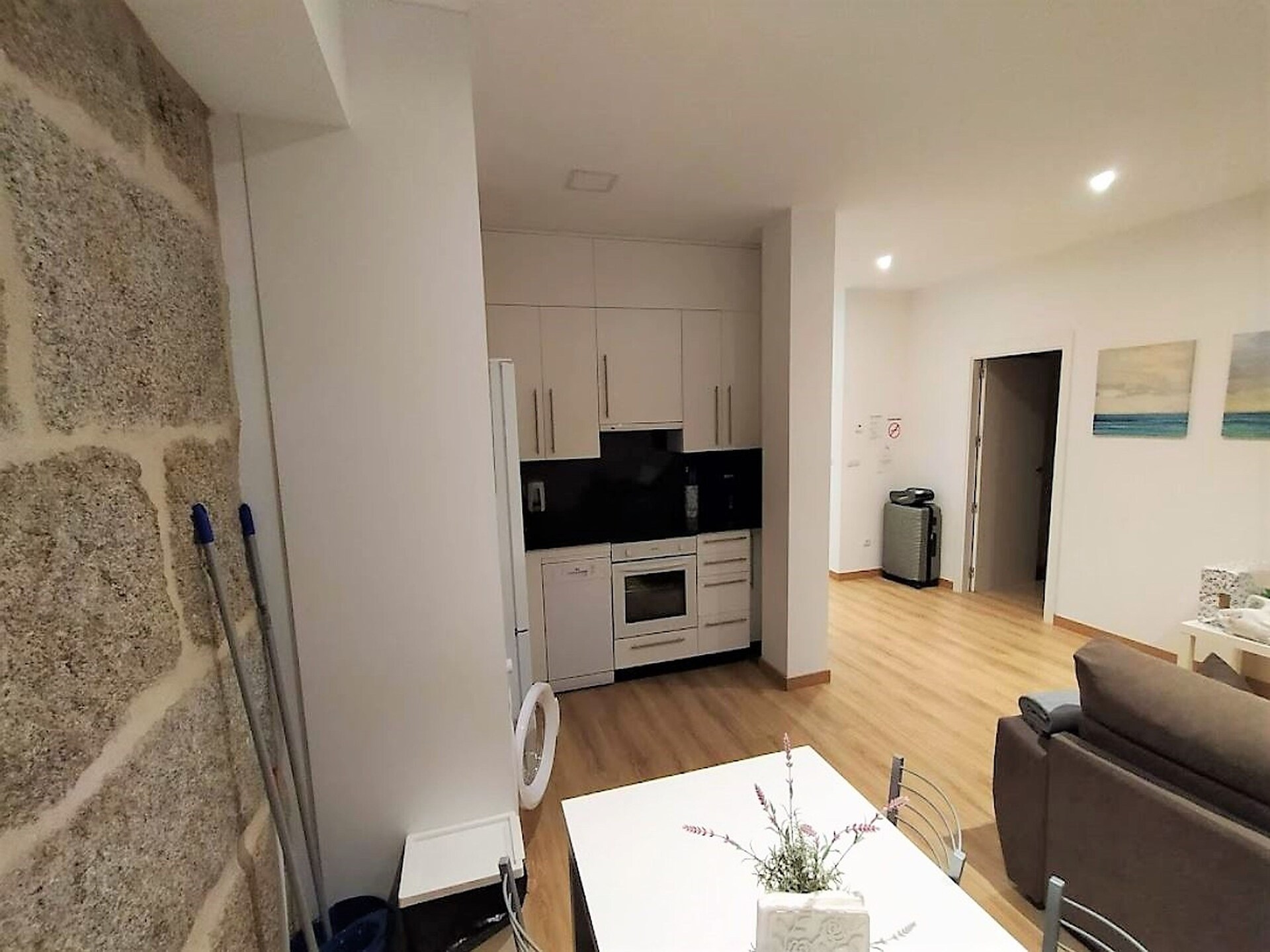 Licht appartement Villa Trabazos Abellas in het centrum van Ourense - foto 11