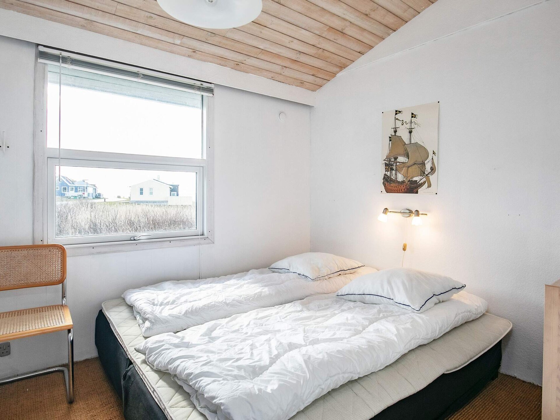 Licht vakantiehuis met panoramisch zeezicht op 30 meter van het strand in Farsø - foto 15