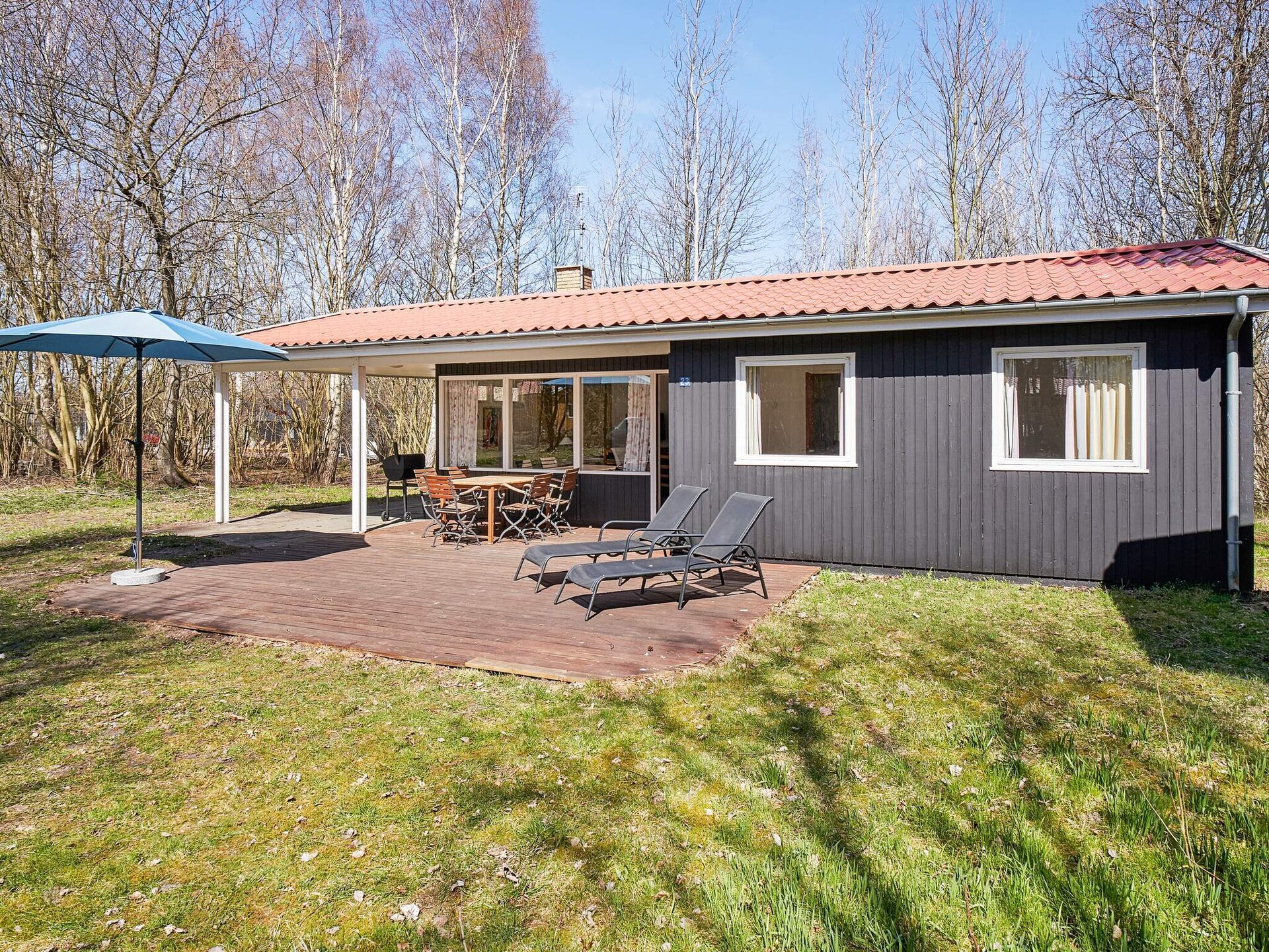 Vrijstaand vakantiehuis aan de golfbaan, 400m van strand bij Aakirkeby - foto 18