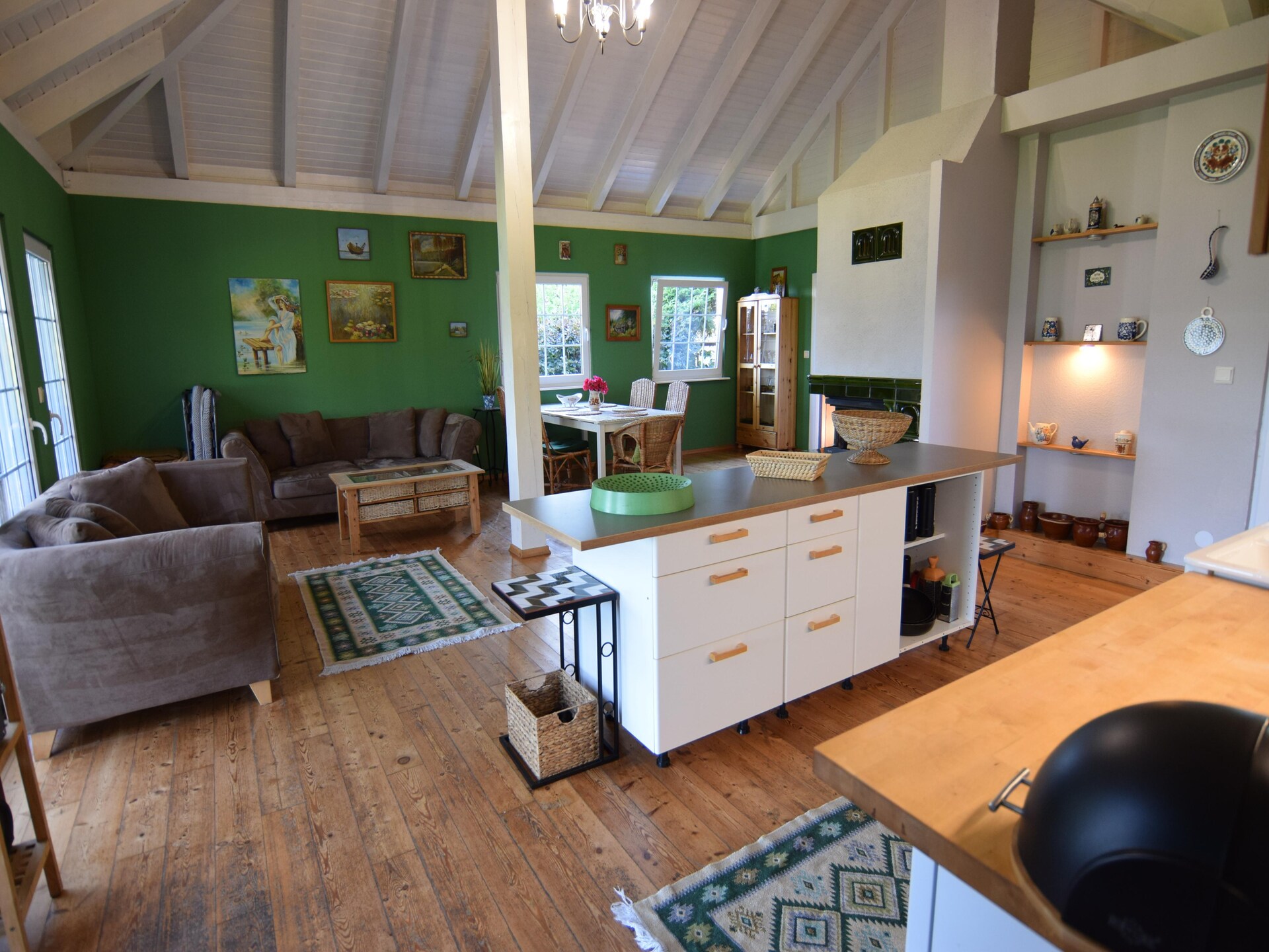 Comfortabel vakantiehuis direct aan het Żarnowieckie meer met privéstrand - foto 4