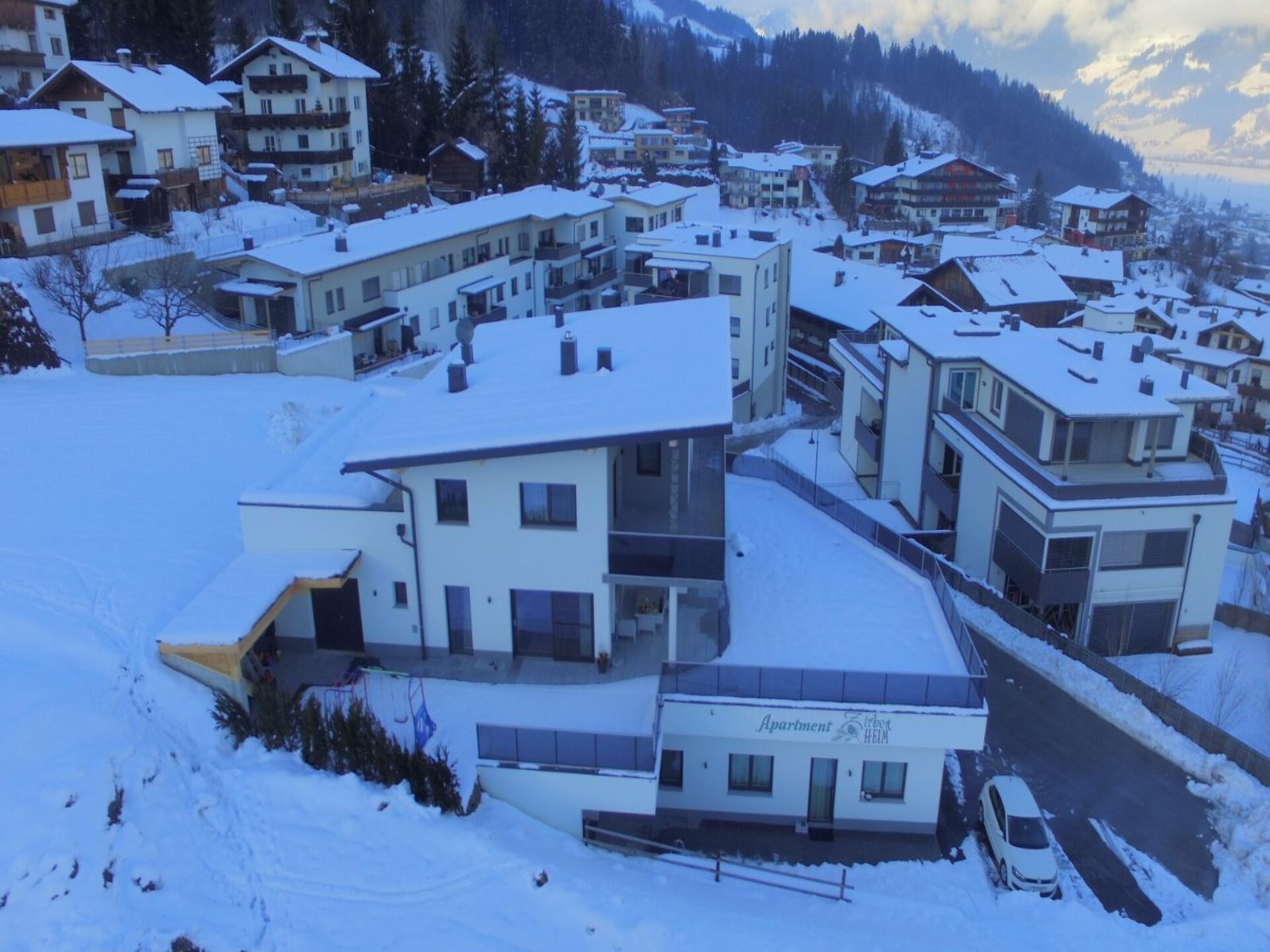 Zirben Heim: Modern appartement aan de piste in Fügen, Zillertal - foto 21