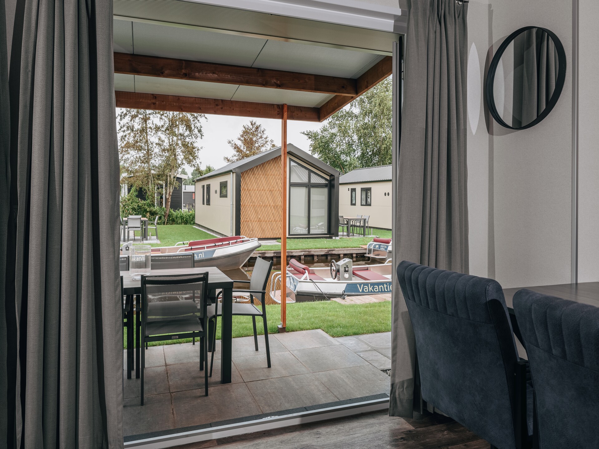 Vrijstaand chalet met privéboot in autovrij park Giethoorn - foto 13