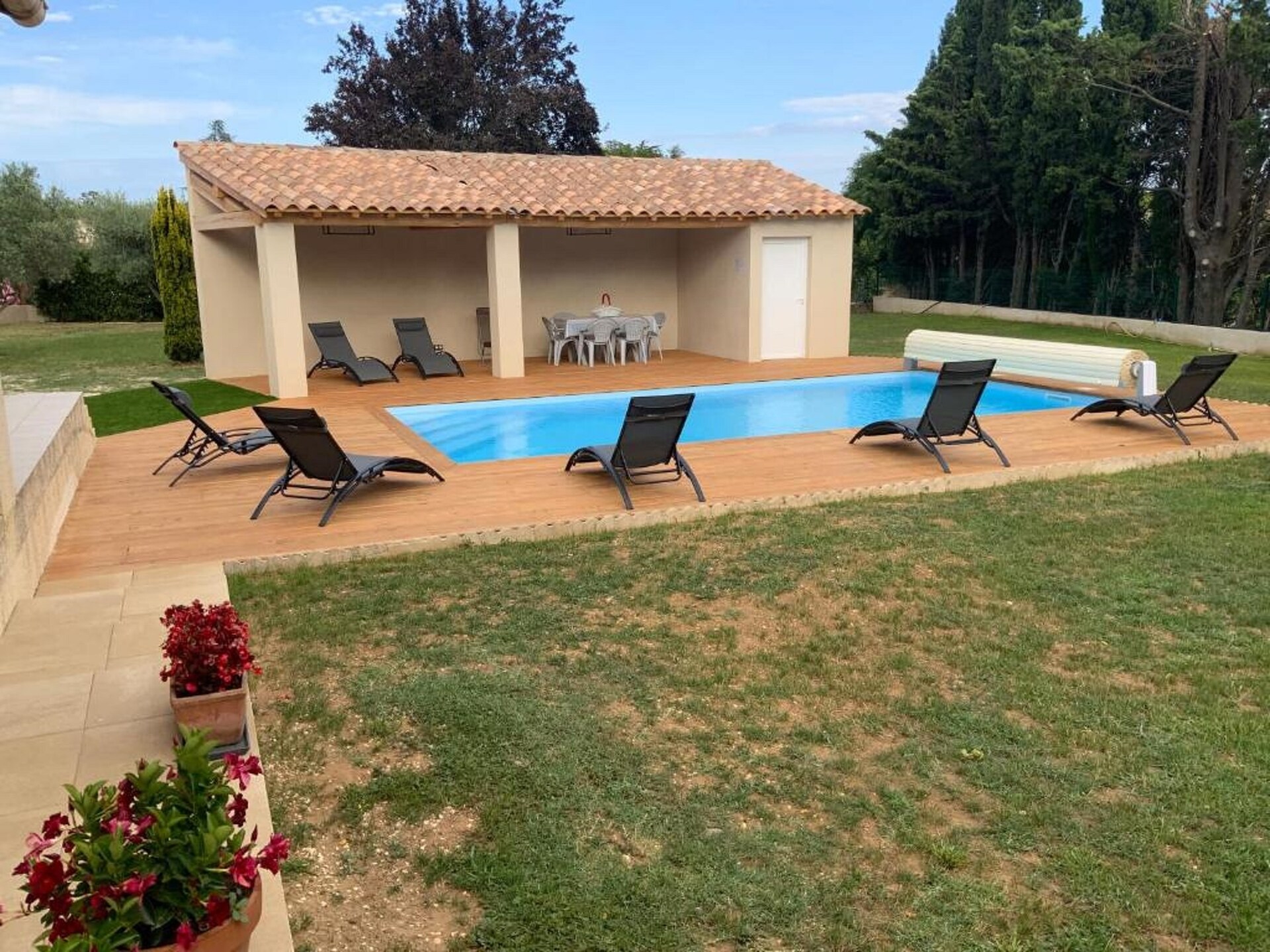 Villa met privézwembad en tuin aan de golfbaan in Saint-Laurent-la-Vernède - foto 12