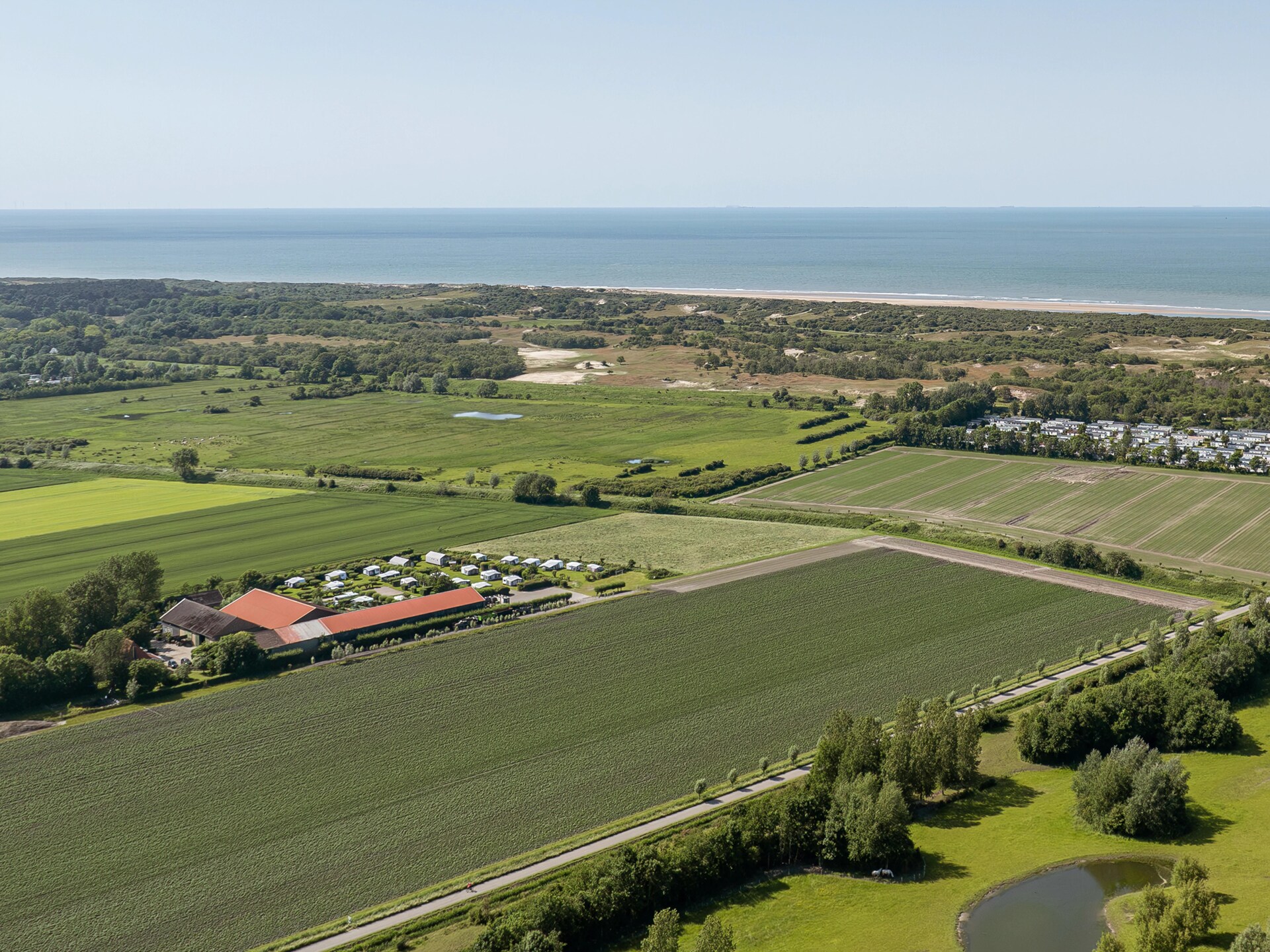 Landelijk appartement met weids uitzicht op boerderij bij Vrouwenpolder - foto 23