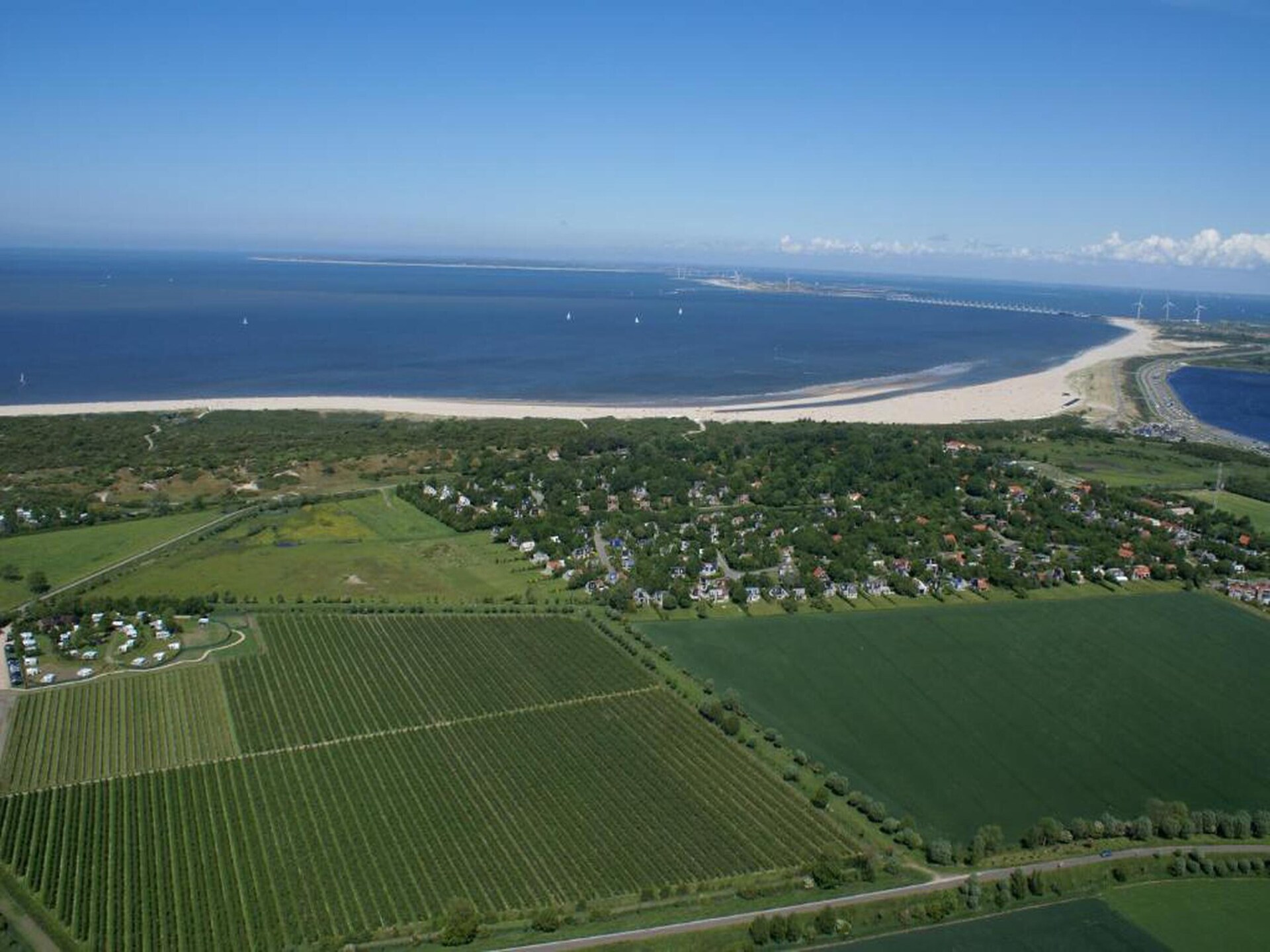 Landelijk appartement met weids uitzicht op boerderij bij Vrouwenpolder - foto 35