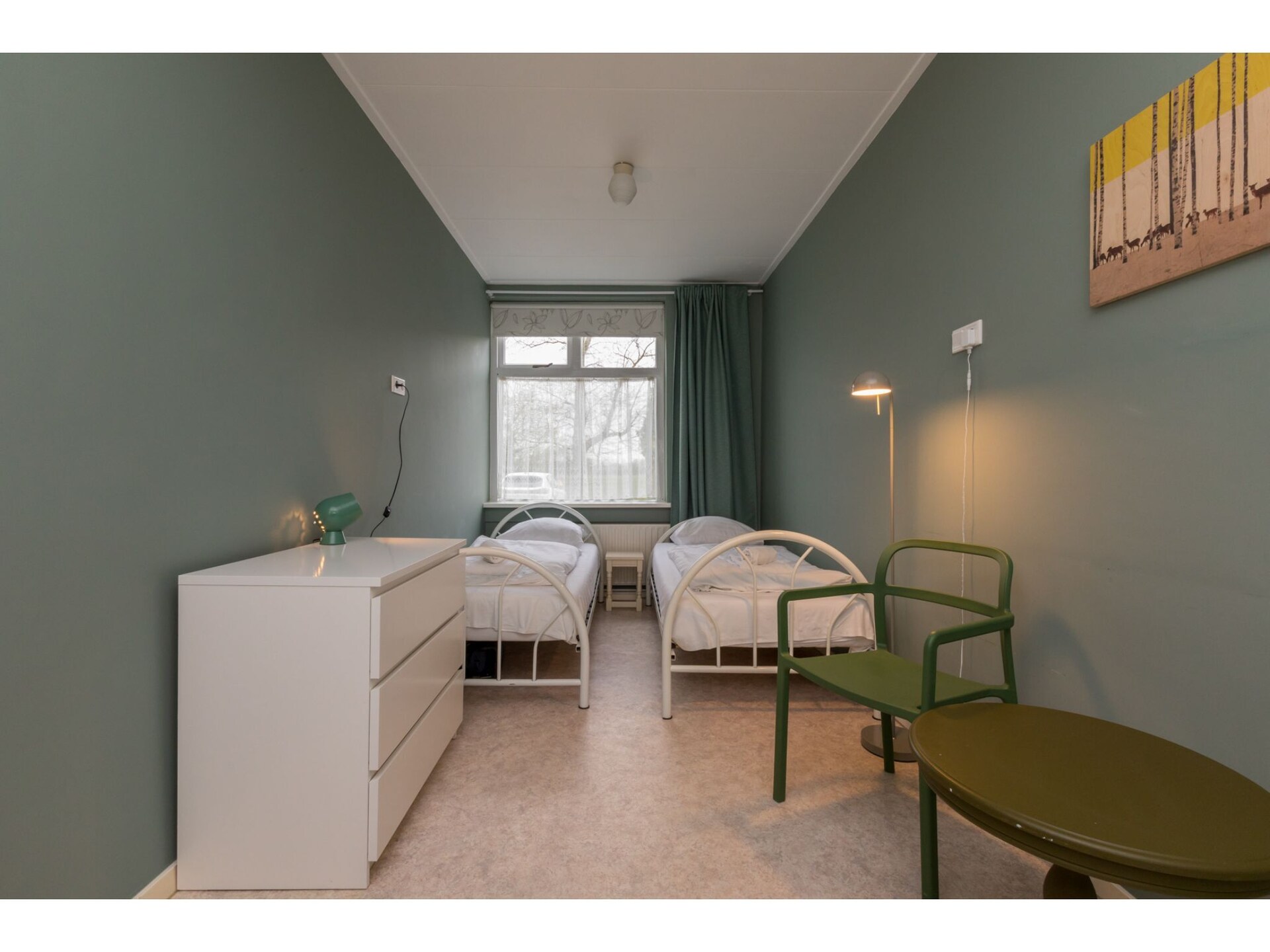 Licht appartement op boerderij Rustenpolder met uitzicht op dierenweide - foto 12
