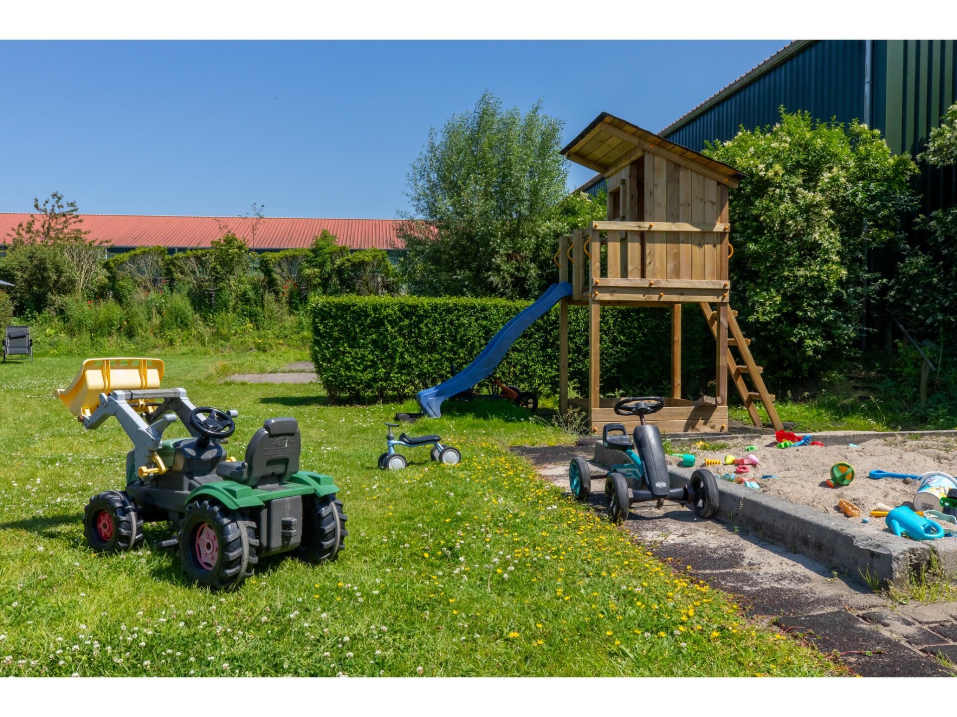 Licht appartement op boerderij Rustenpolder met uitzicht op dierenweide - foto 16