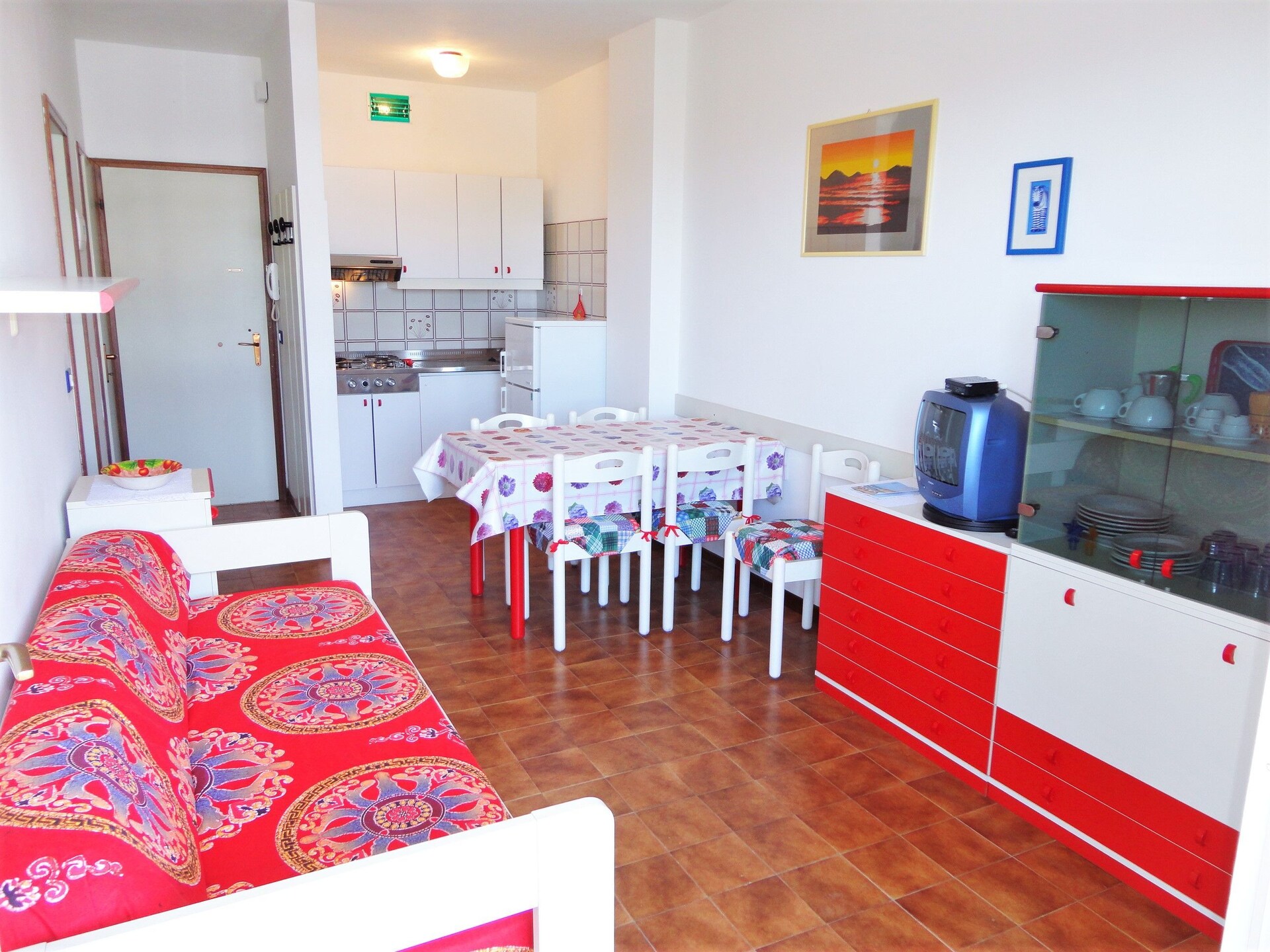Knus appartement met terras nabij strand in Porto Santa Margherita - foto 2