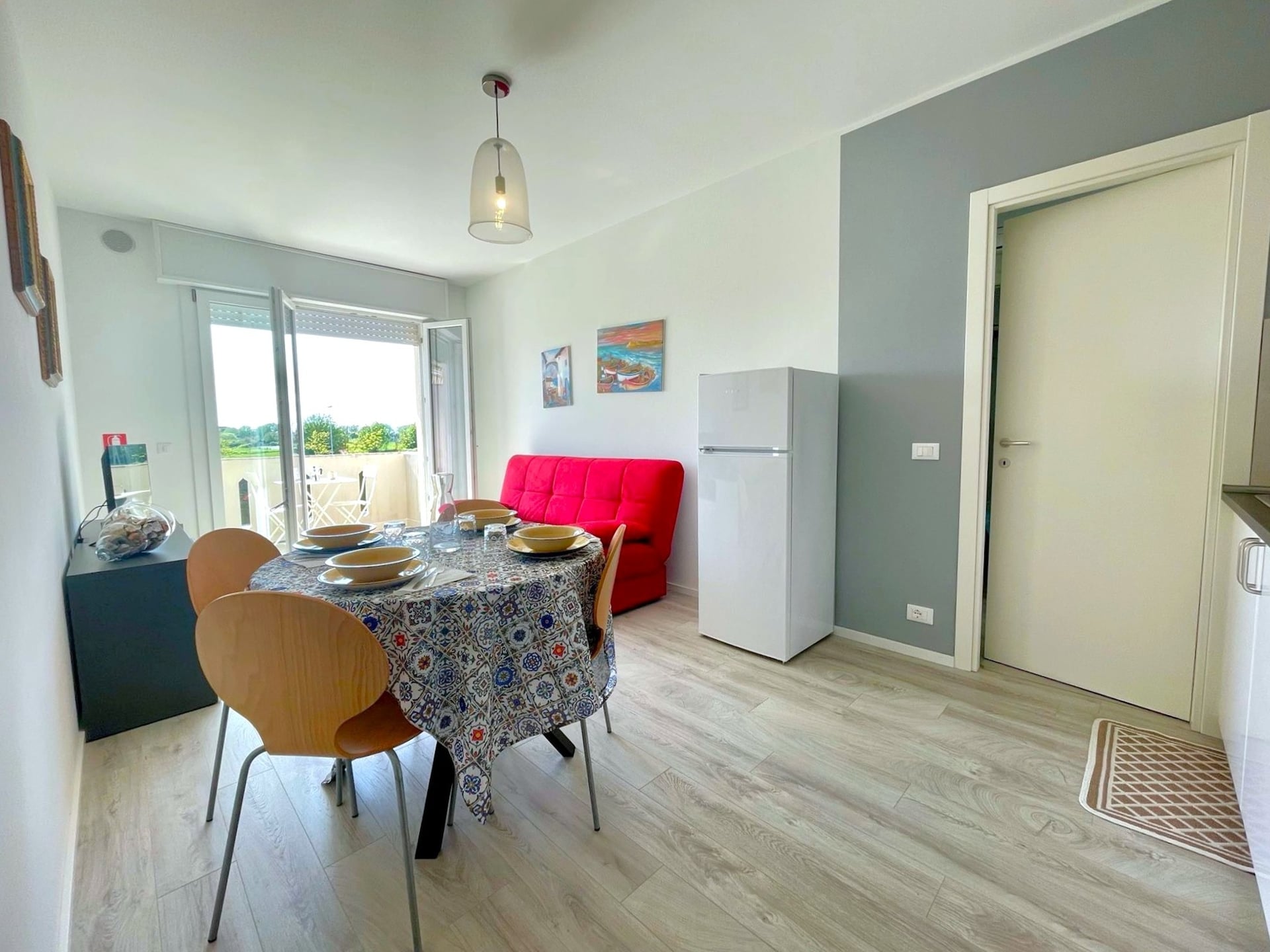 Aan het strand: Appartement Girasole 3B in Porto Santa Margherita - foto 2
