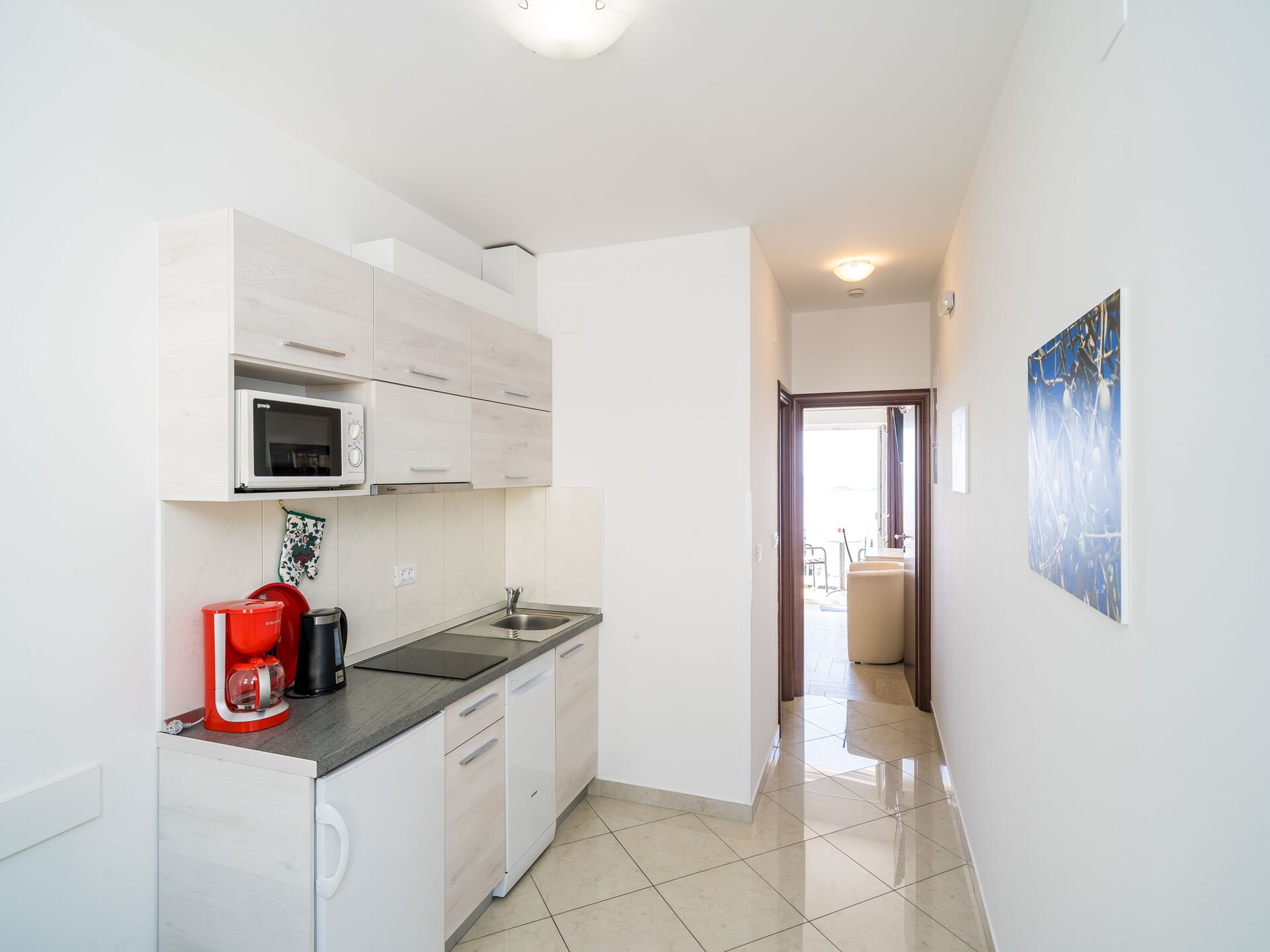 Studio met balkon en zeezicht nabij het strand in Plat - foto 2