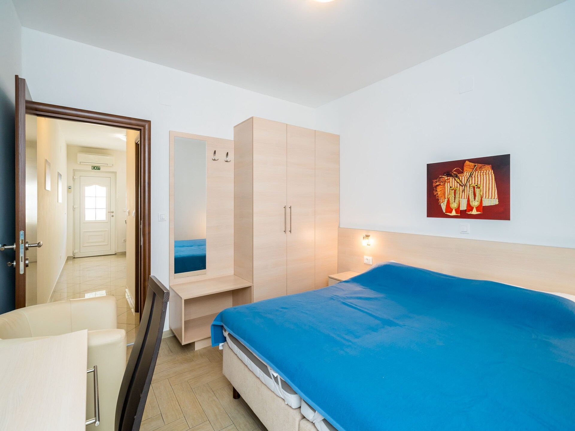 Studio met balkon en zeezicht nabij het strand in Plat - foto 7