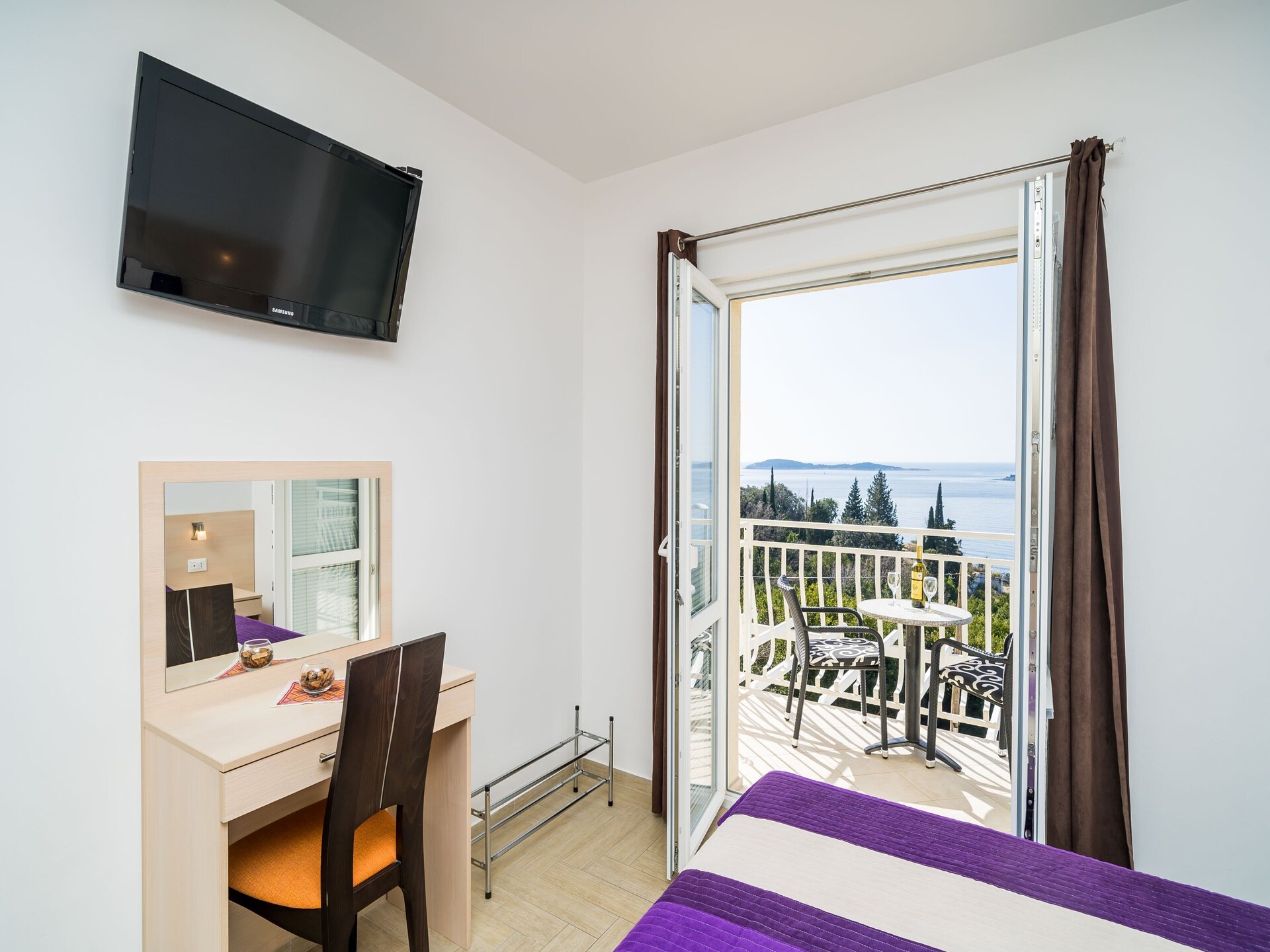 Appartement met balkon en zeezicht vlakbij strand in Plat, Mlini - foto 10