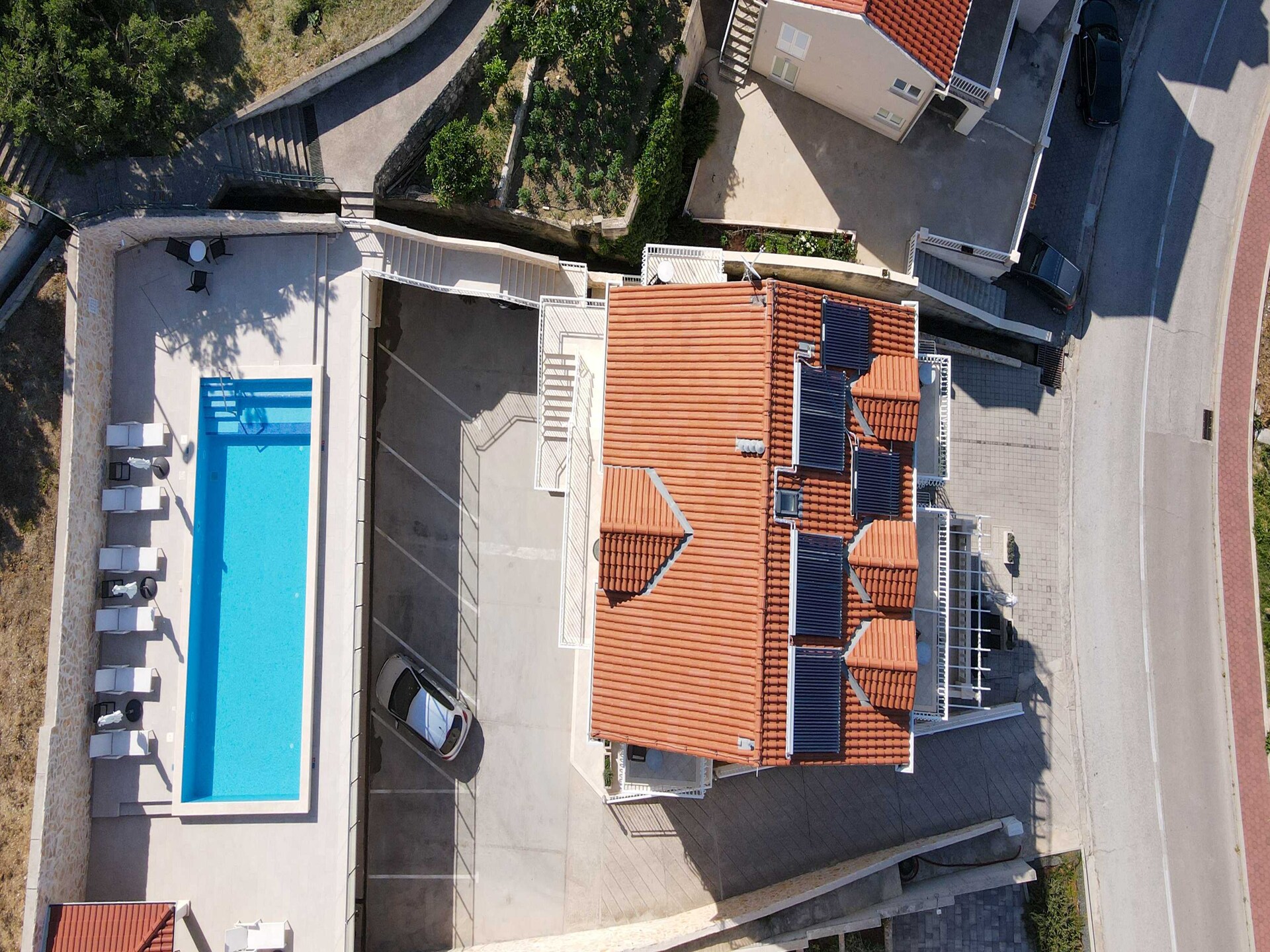 Appartement met balkon en zeezicht vlakbij strand in Plat, Mlini - foto 45