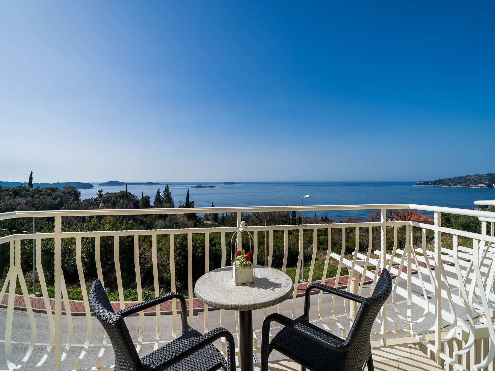 Appartement met balkon en zeezicht nabij strand in Plat, Mlini - foto 21