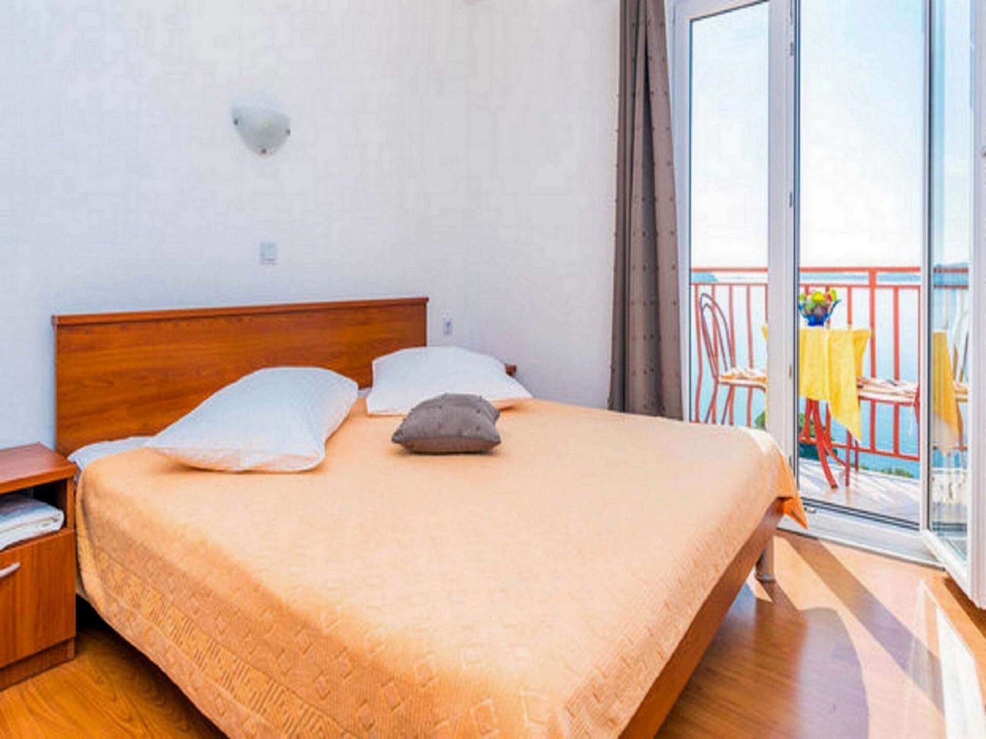 Studio met zeezicht en balkon op 100 meter van het strand in Mlini - foto 6
