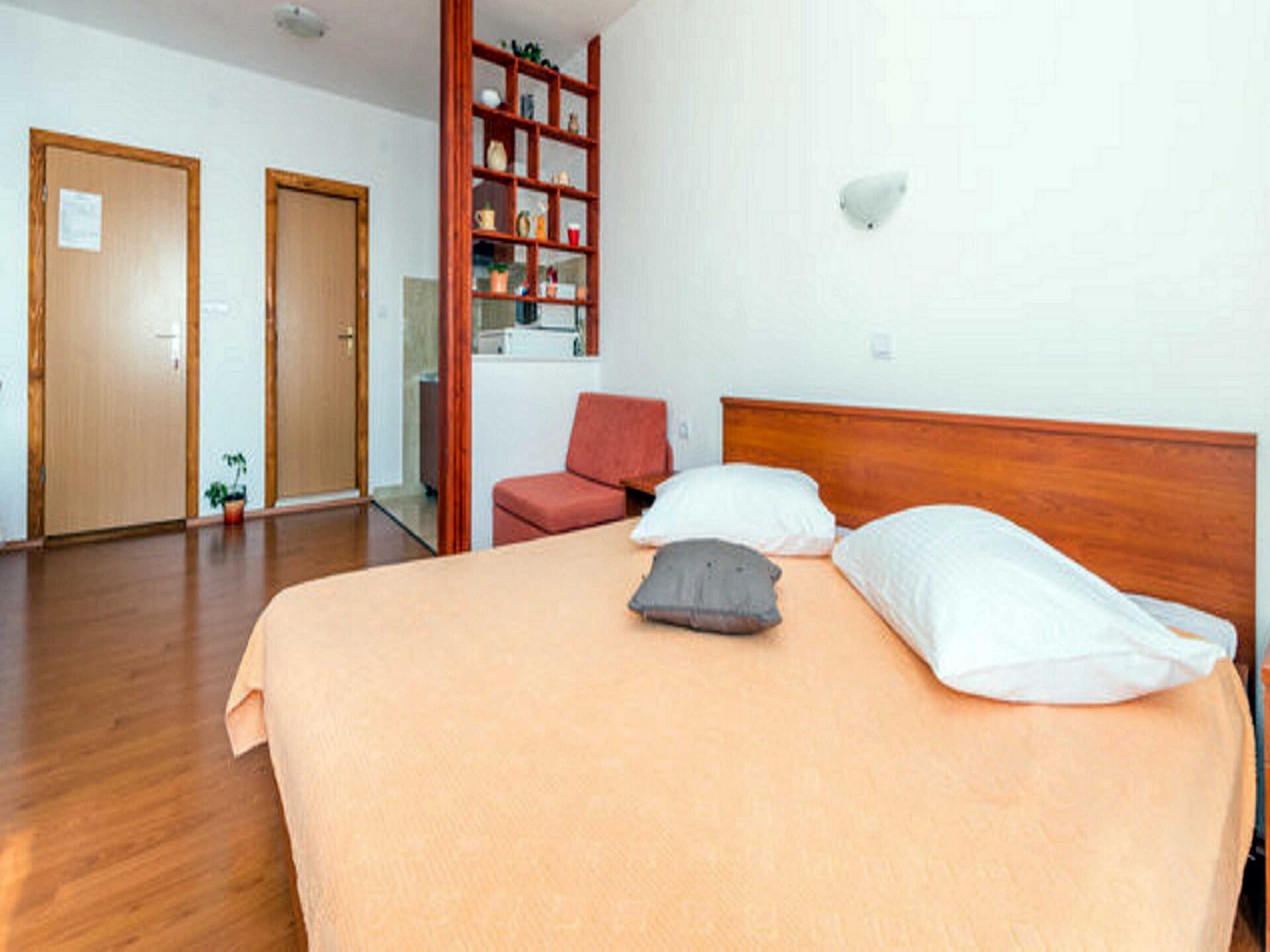 Studio met zeezicht en balkon op 100 meter van het strand in Mlini - foto 10