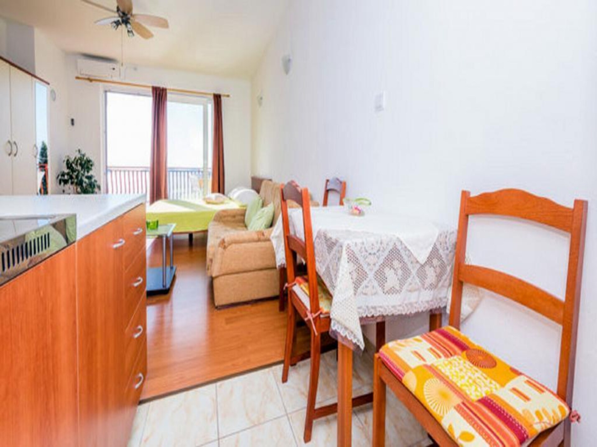 Superior studio met zeezicht en balkon, op 100 meter van het strand in Mlini - foto 7