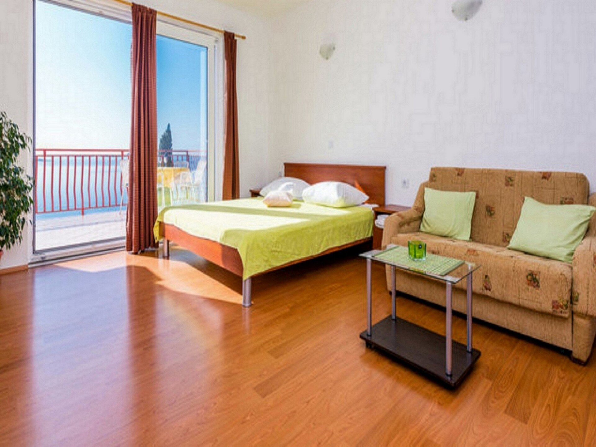 Superior studio met zeezicht en balkon, op 100 meter van het strand in Mlini - foto 19