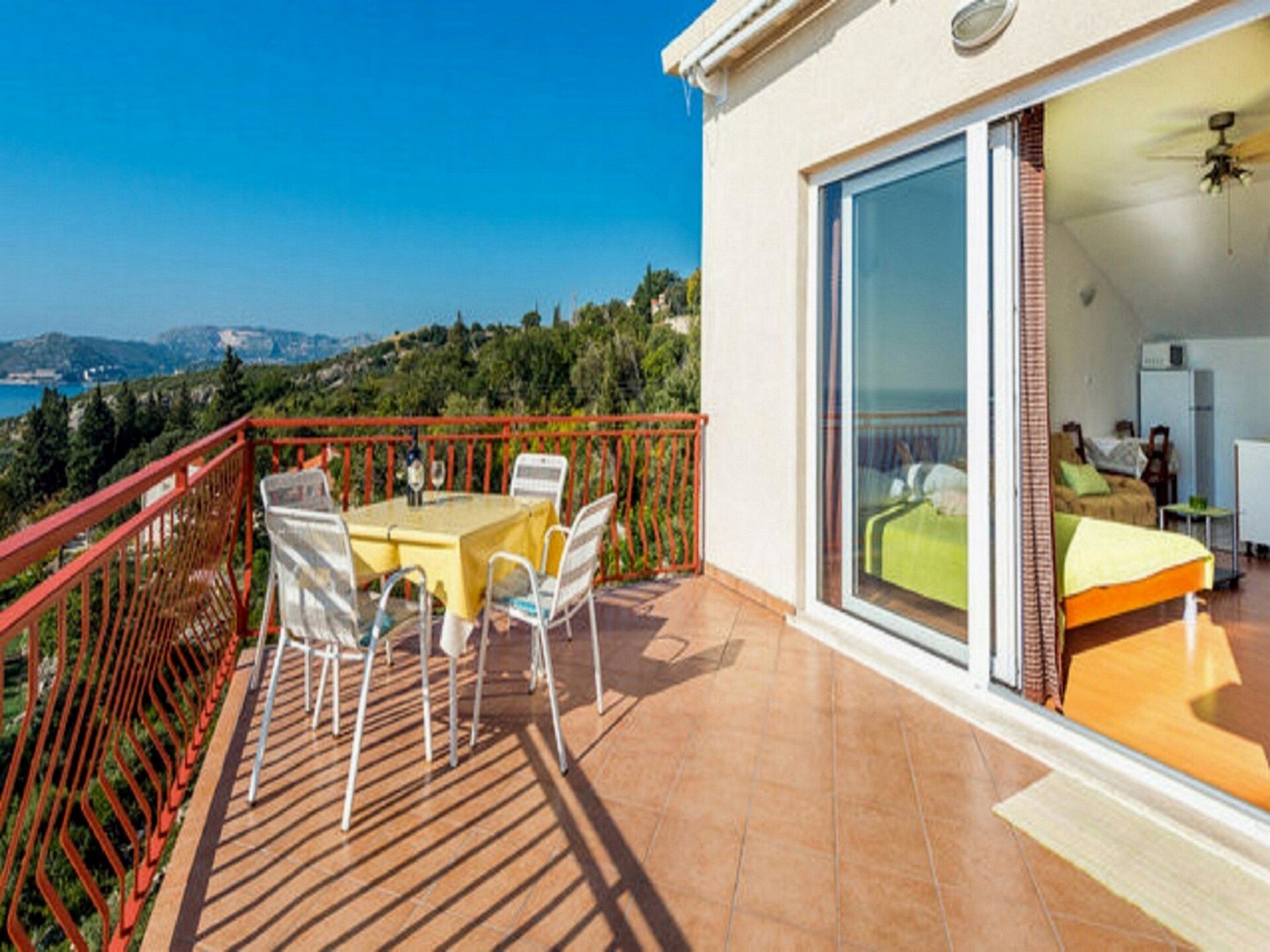 Superior studio met zeezicht en balkon, op 100 meter van het strand in Mlini - foto 24