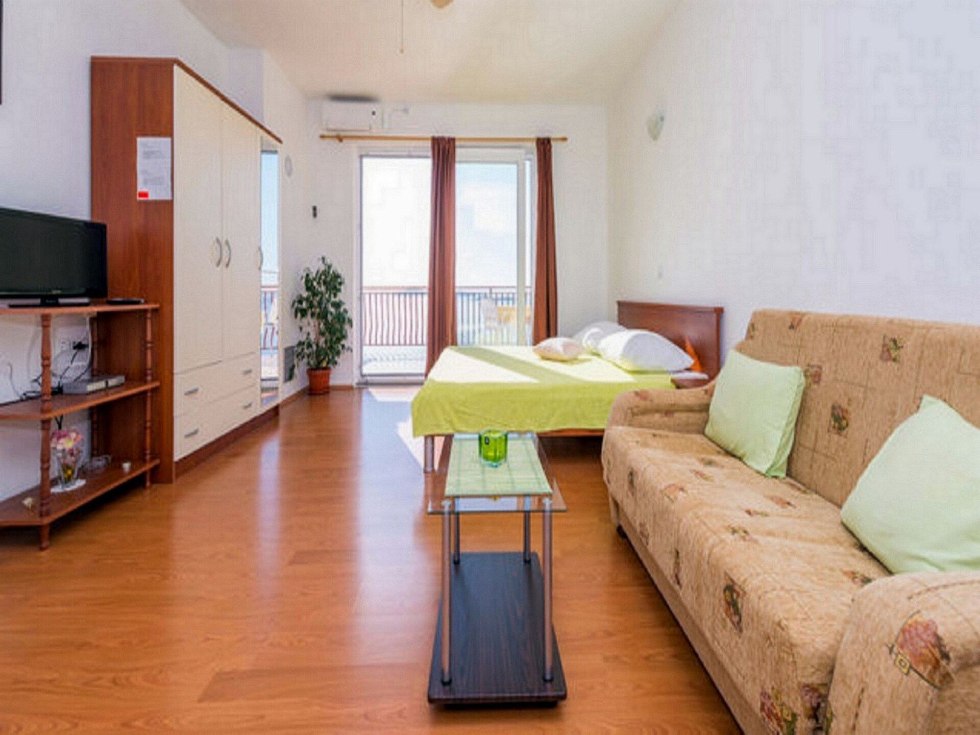 Superior studio met zeezicht en balkon, op 100 meter van het strand in Mlini - foto 4