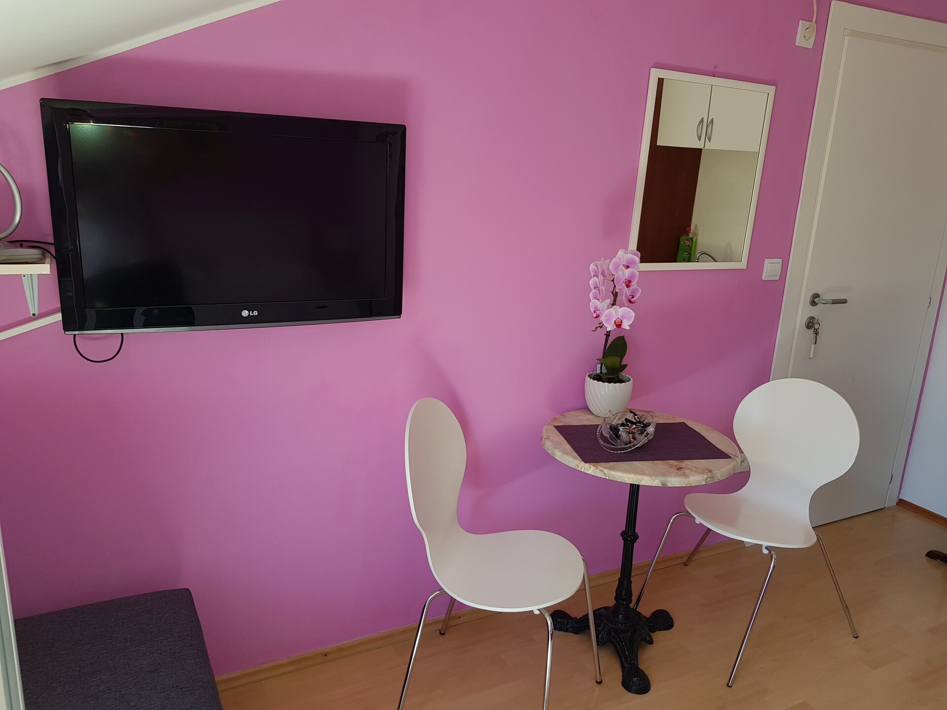 Studio met balkon en zeezicht in Lapad, 400m van strand - foto 9